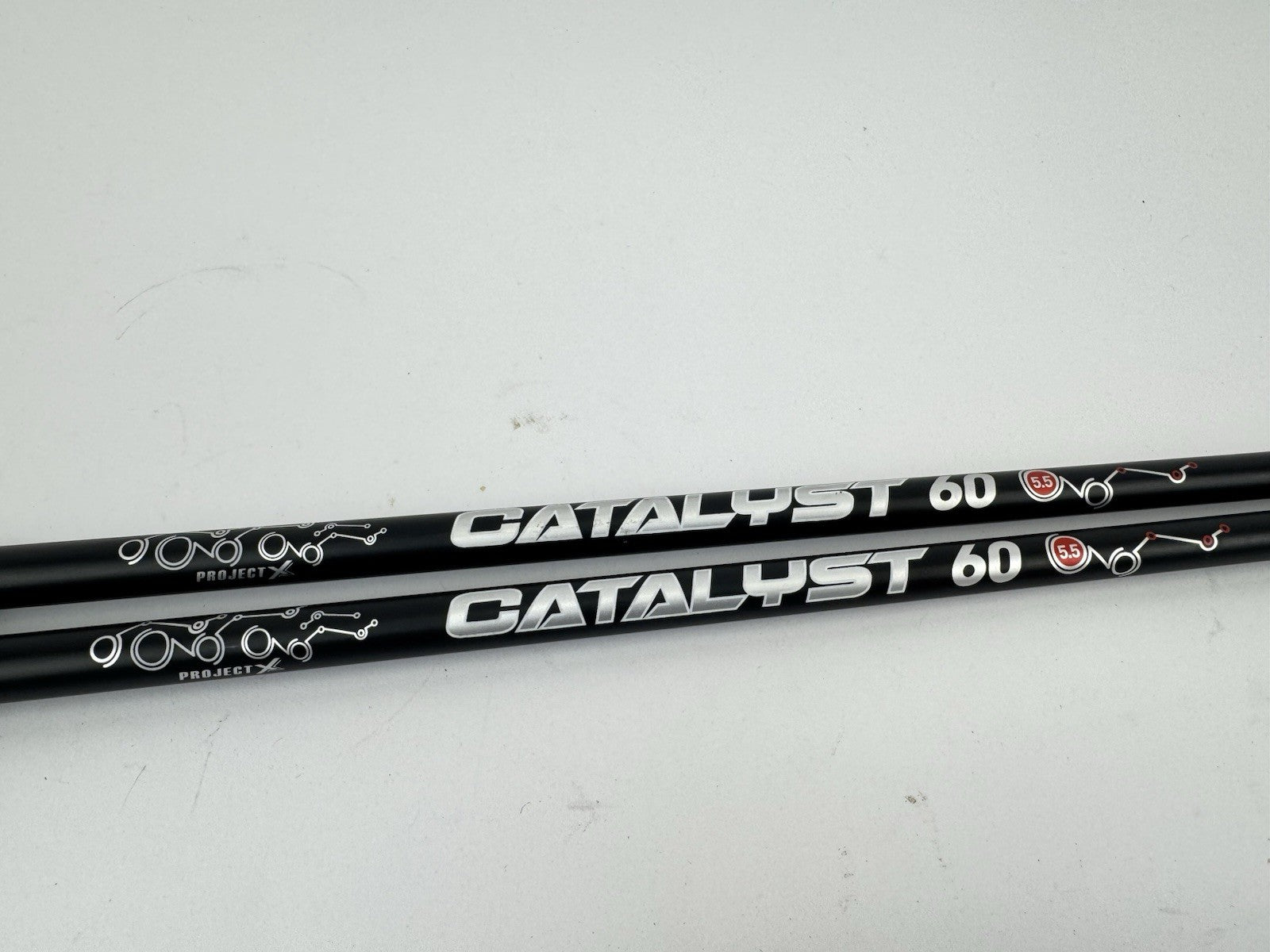 Catalyst Black Wedge Shaft Set (2) 60 5.5 Regular Graphite /0.355 Tapered /332350