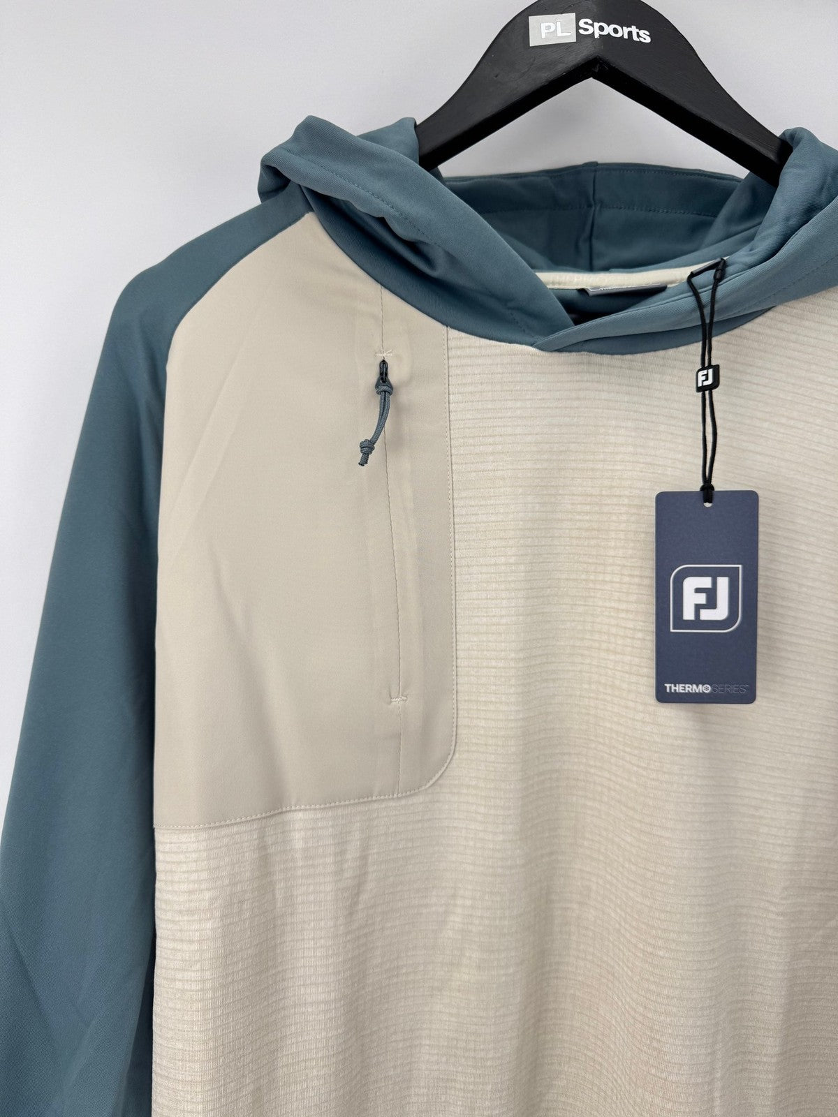 FootJoy Thermo Series Pullover Hoodie 2XL Men Stone Green/337581