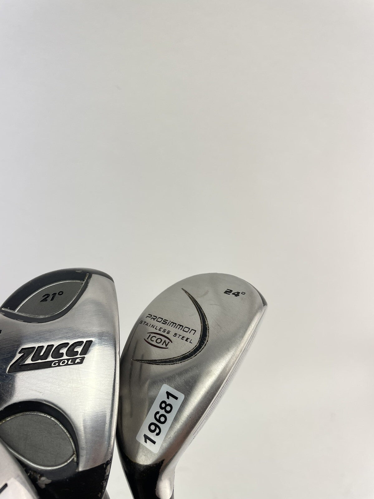 Mens Golf Hybrid Set 18,21&24* Regular Flex Steel/Right Handed /New Grips /196813