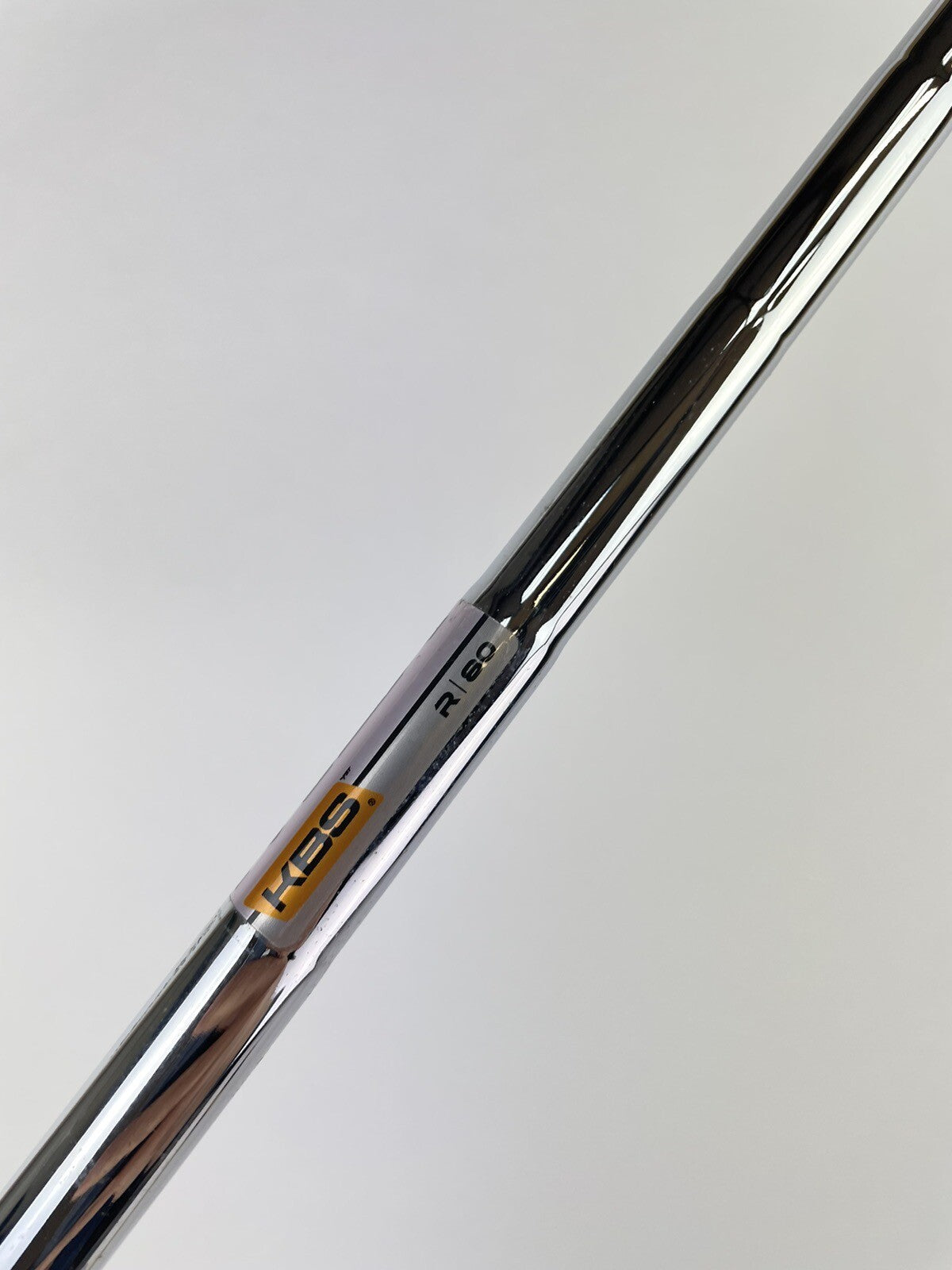KBS Max Iron Shaft 80 Regular Flex Steel 36” /0.370 Parallel /124635