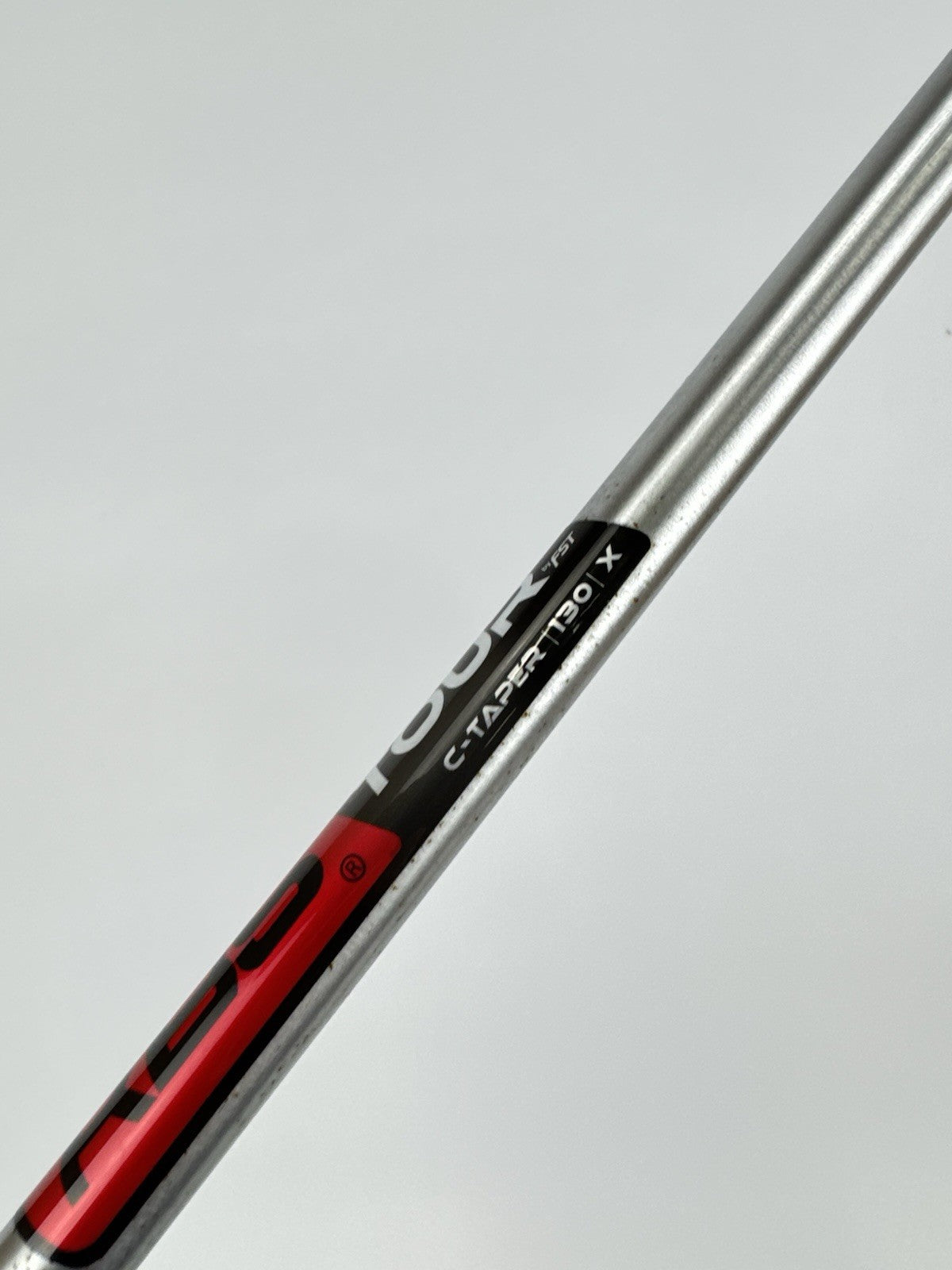KBS Tour C-Taper Iron Shaft 130 X Flex Steel Pured 35.5” /0.355 Tapered /318806