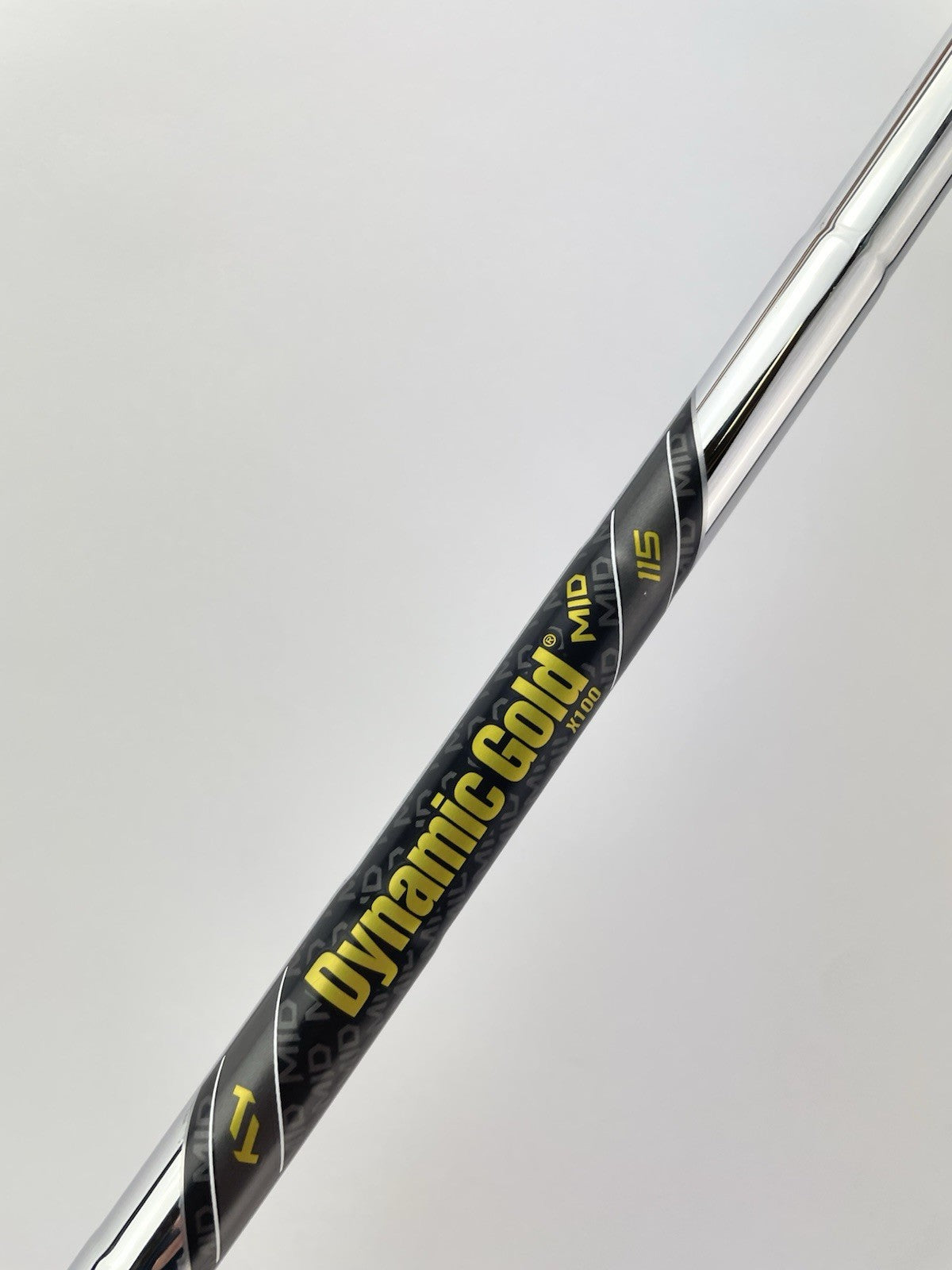 Dynamic Gold Mid 115 Iron Shaft X100 X Flex Steel 35.25” /0.355 Tapered /298963