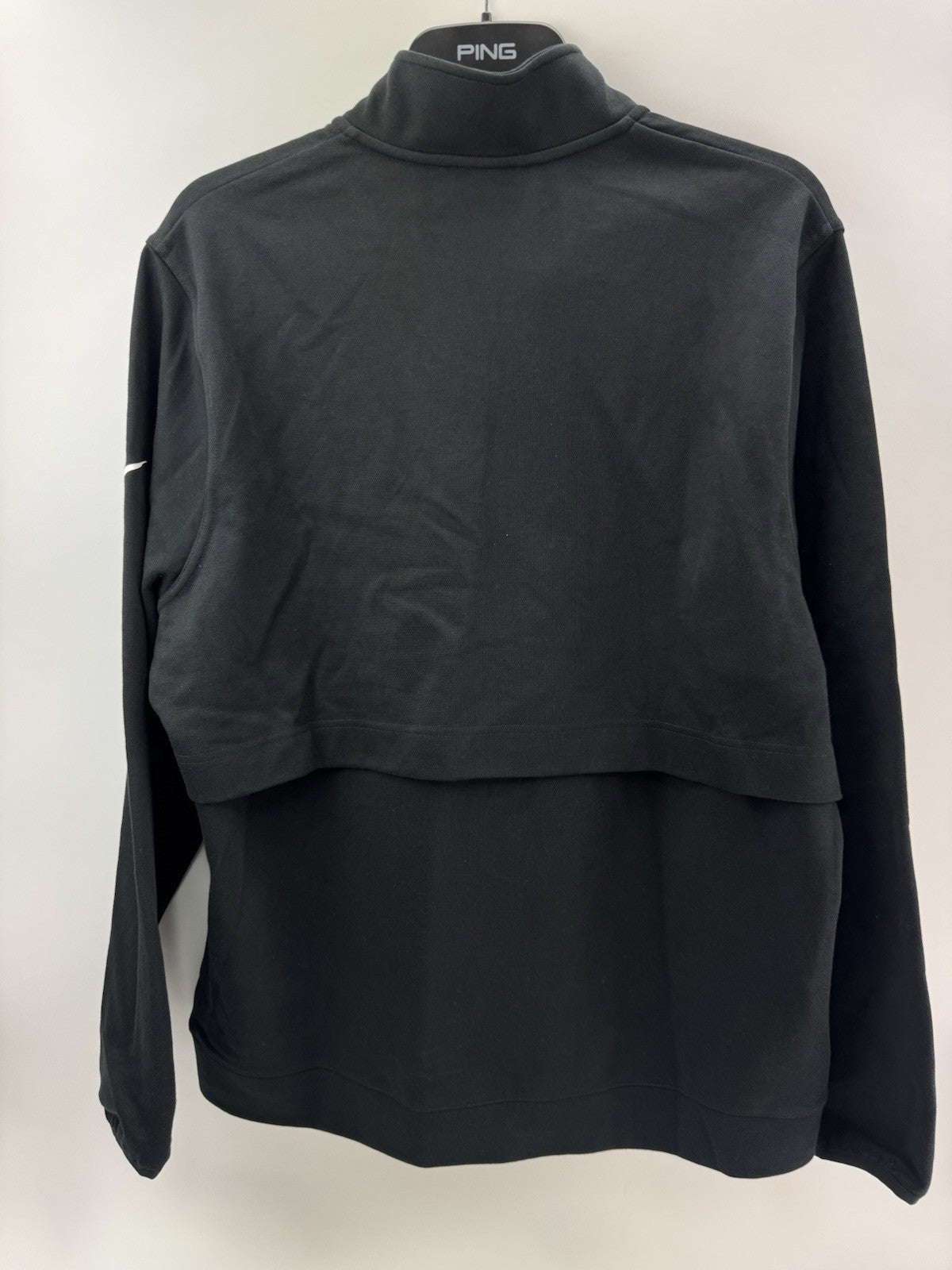 Nike Golf Pullover Pique Tour 1/2 Zip /Black /UK XL /25 Pit /New /252307