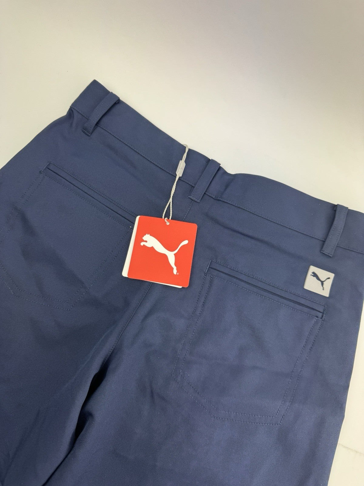 Puma Junior Boys Golf Trousers 5 Pockets Pants /Navy /UK 9-10Yrs /New /285385