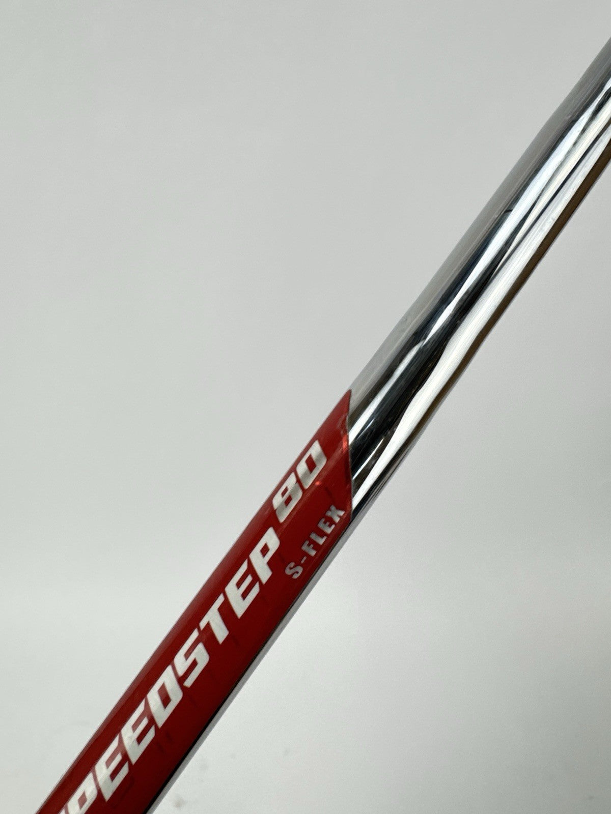 True Temper SpeedStep 80 Iron Shaft Stiff Flex Steel 36.25”/0.370 Parallel/339337