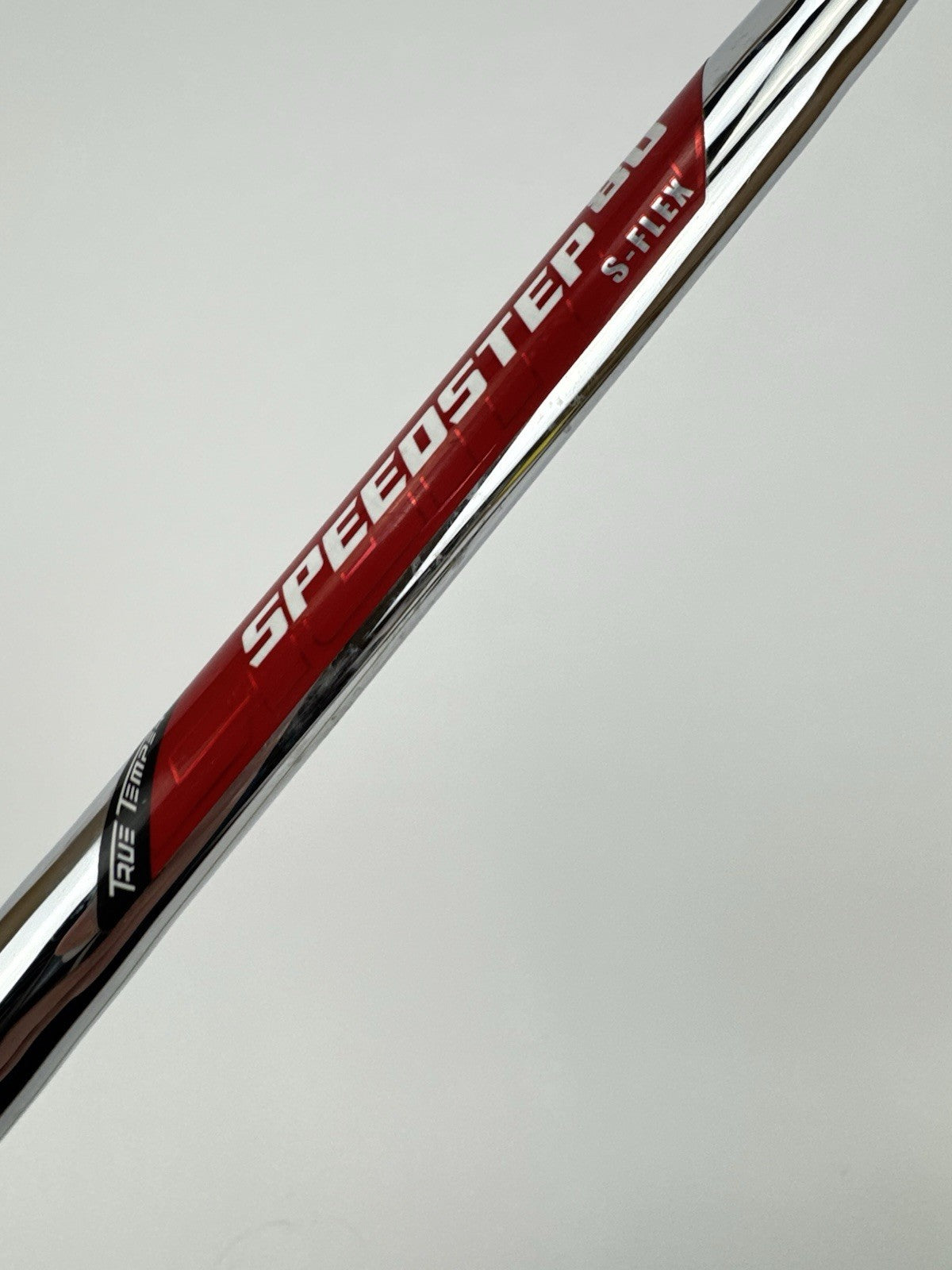 True Temper SpeedStep 80 Iron Shaft Stiff Flex Steel 36.25”/0.370 Parallel/331174