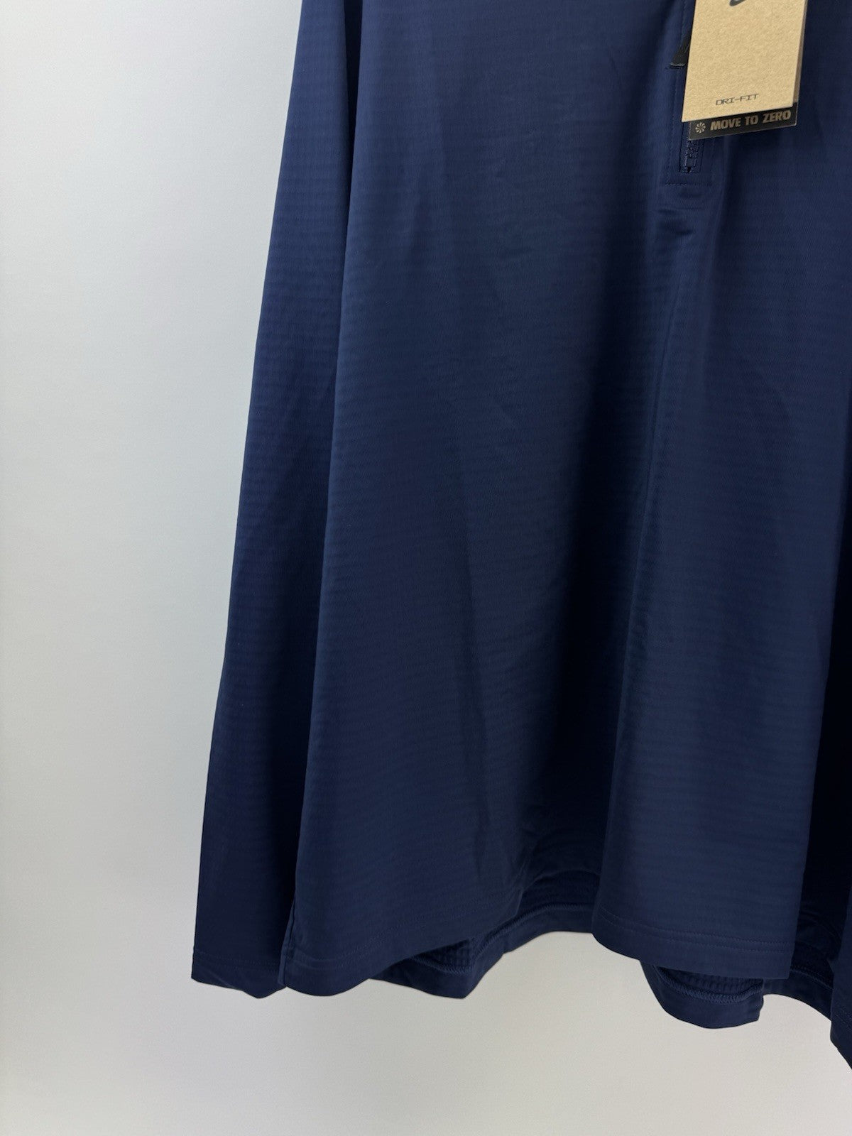 Nike Golf Pullover Victory 1/2 Zip /Light Grey /UK XXL /Navy /New /279552