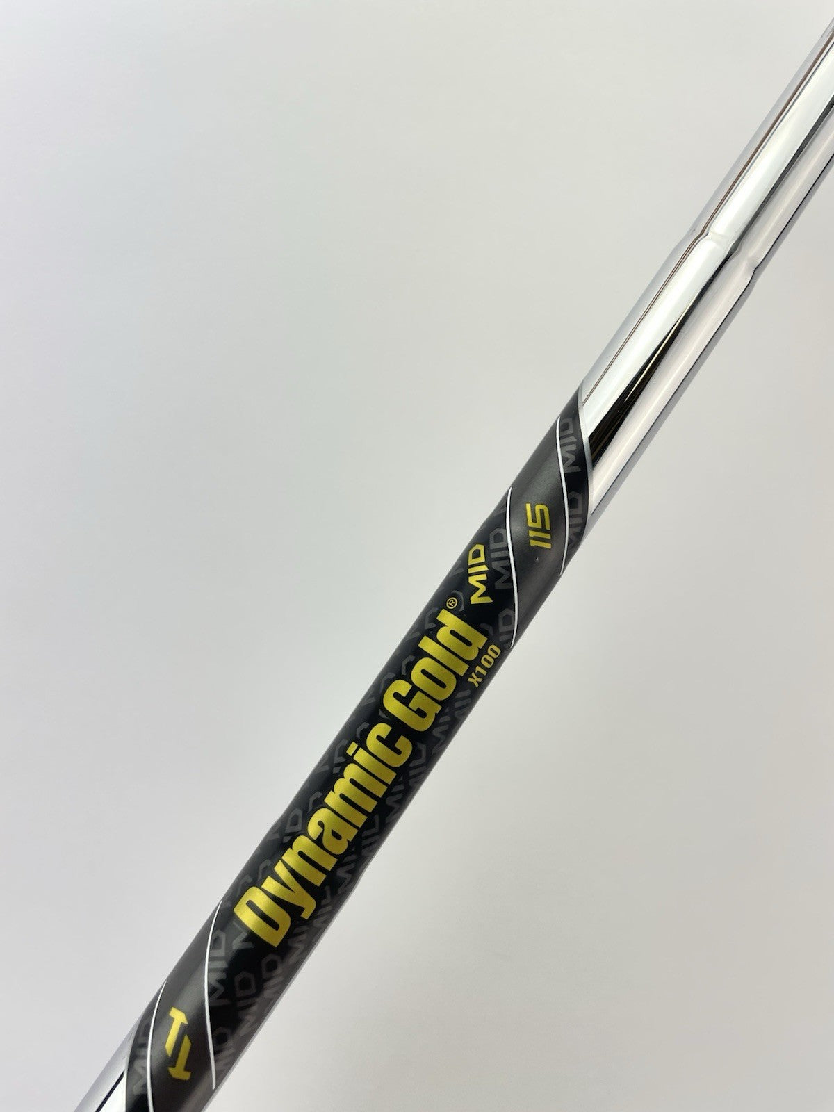 Dynamic Gold Mid 115 Iron Shaft X100 X Flex Steel 35.25” /0.355 Tapered /298964
