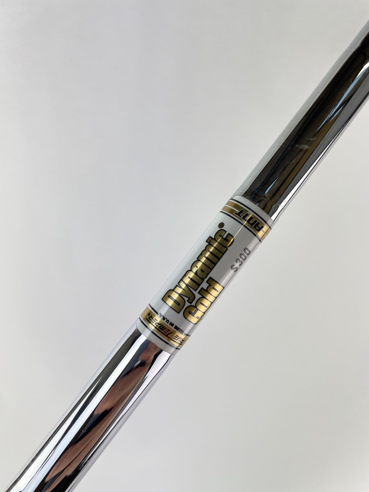 Dynamic Gold AMT Iron Shaft S300 Stiff Steel 35.5" /0.355 Tapered /144931