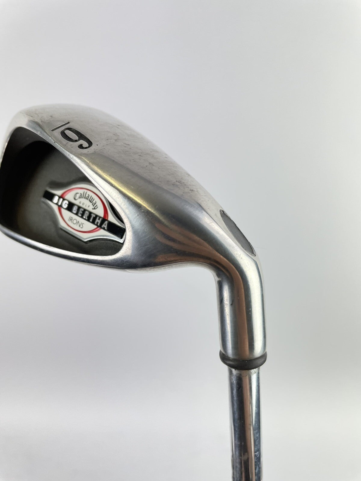 Callaway Big Bertha 6 Iron Uniflex Steel /New Grip /Right Handed /15832