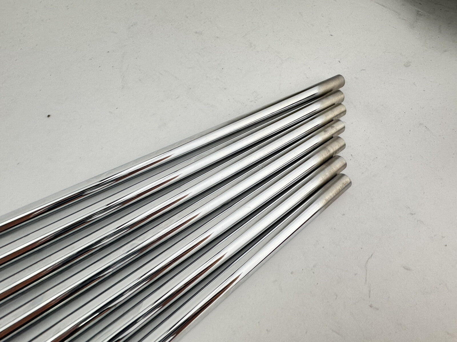 Senior Iron Shaft Set True Temper Steel (7) 0.370 Parallel /New /Grips /316757