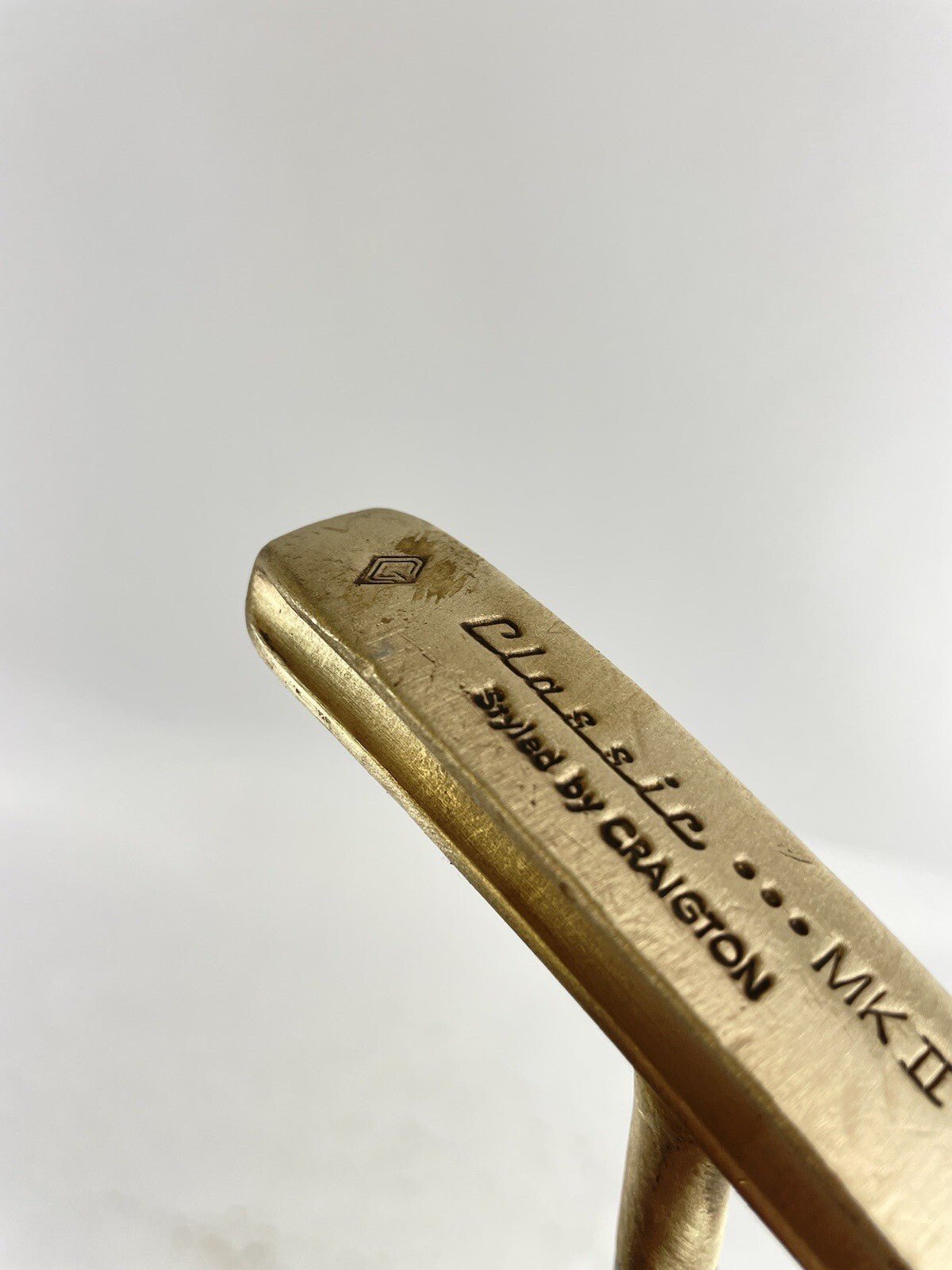 Craigton Brass Putter Blade 34.5" /Steel Shafted /Right Handed /New Grip /100671