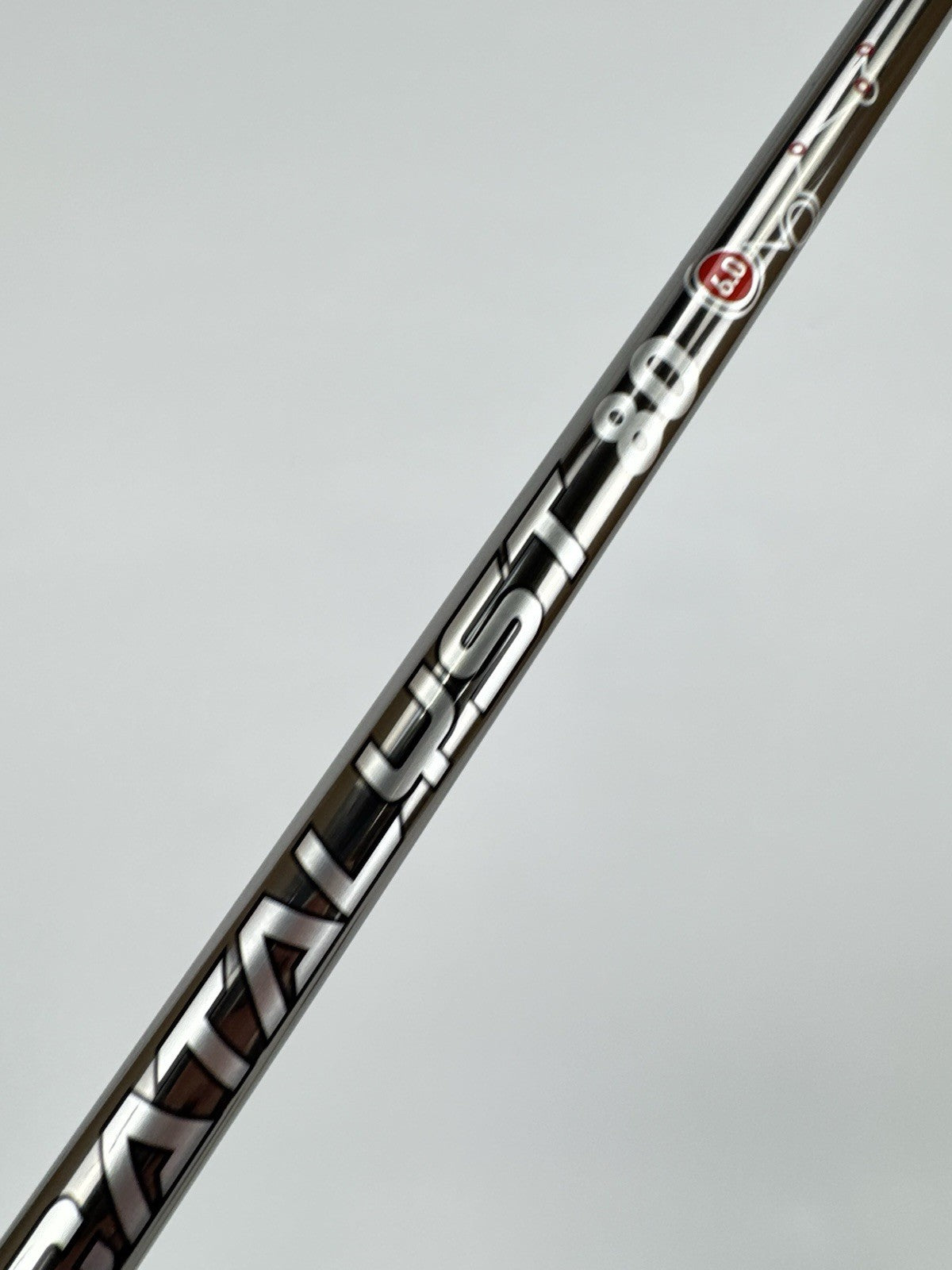 Catalyst 80 Iron Shaft 6.0 Stiff Flex Graphite 35.75” /0.355 Tapered /316585