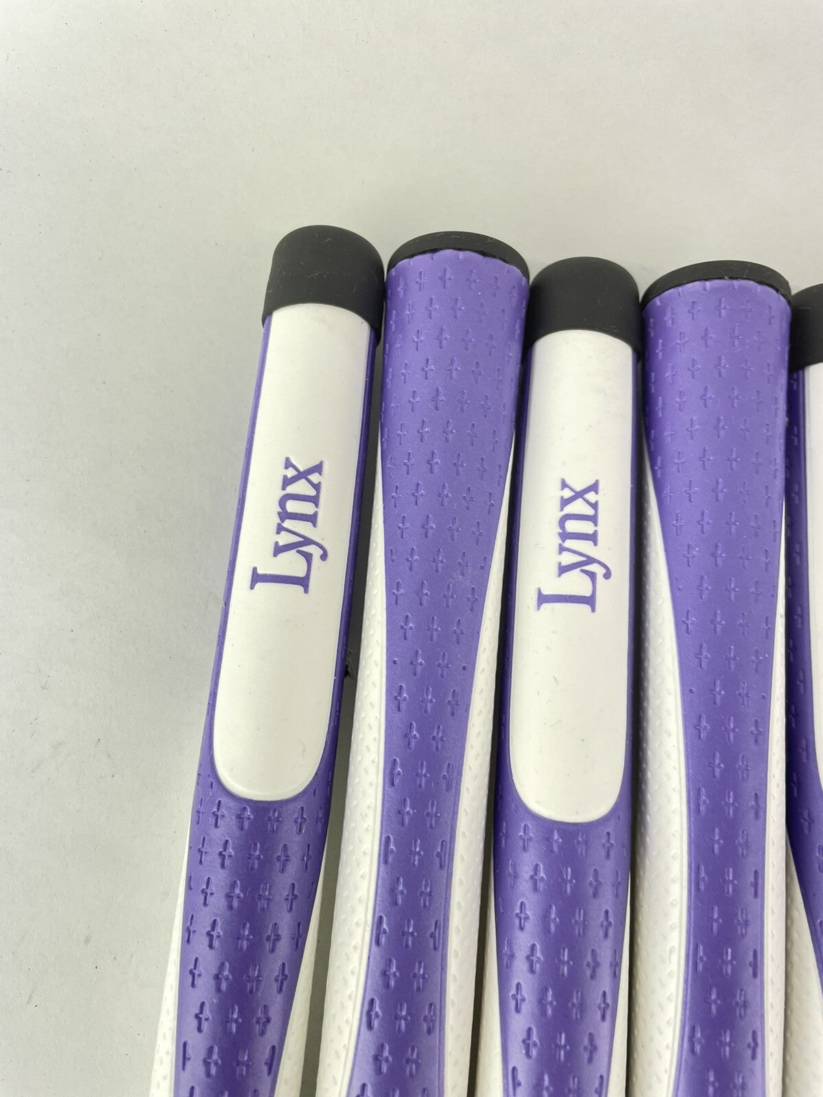 Lynx Golf Grips (10) Ladies Standard /Purple/White /Soft Winn Style /Brand New2