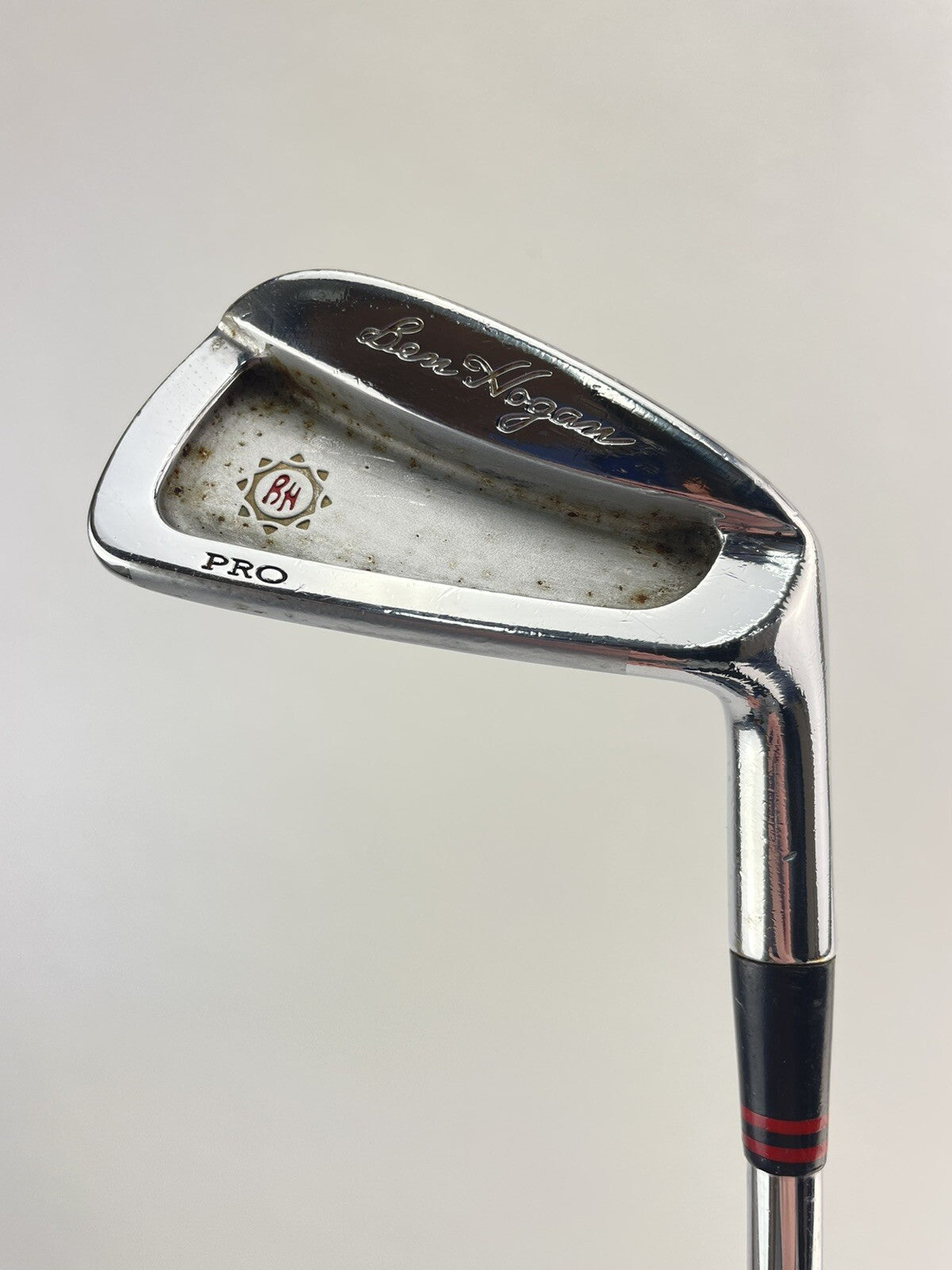 Ben Hogan 6 Iron Pro Apex Edge Forged Stiff Steel /Right Handed /New Grip /197820