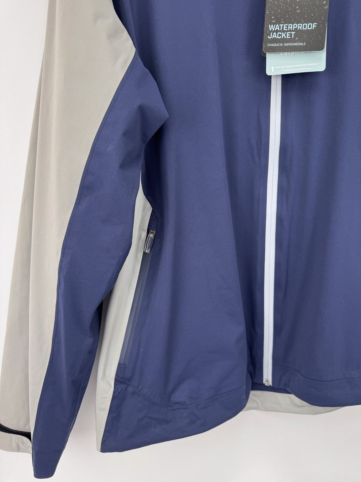 Callaway Weather Series Waterproof Jacket Men's XL Navy Grey Swing Tech/365125