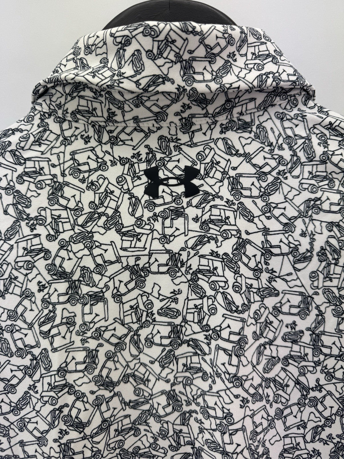 Under Armour Junior Playoff Printed Polo Shirt Size Large/ Short Sleeve/ 309218