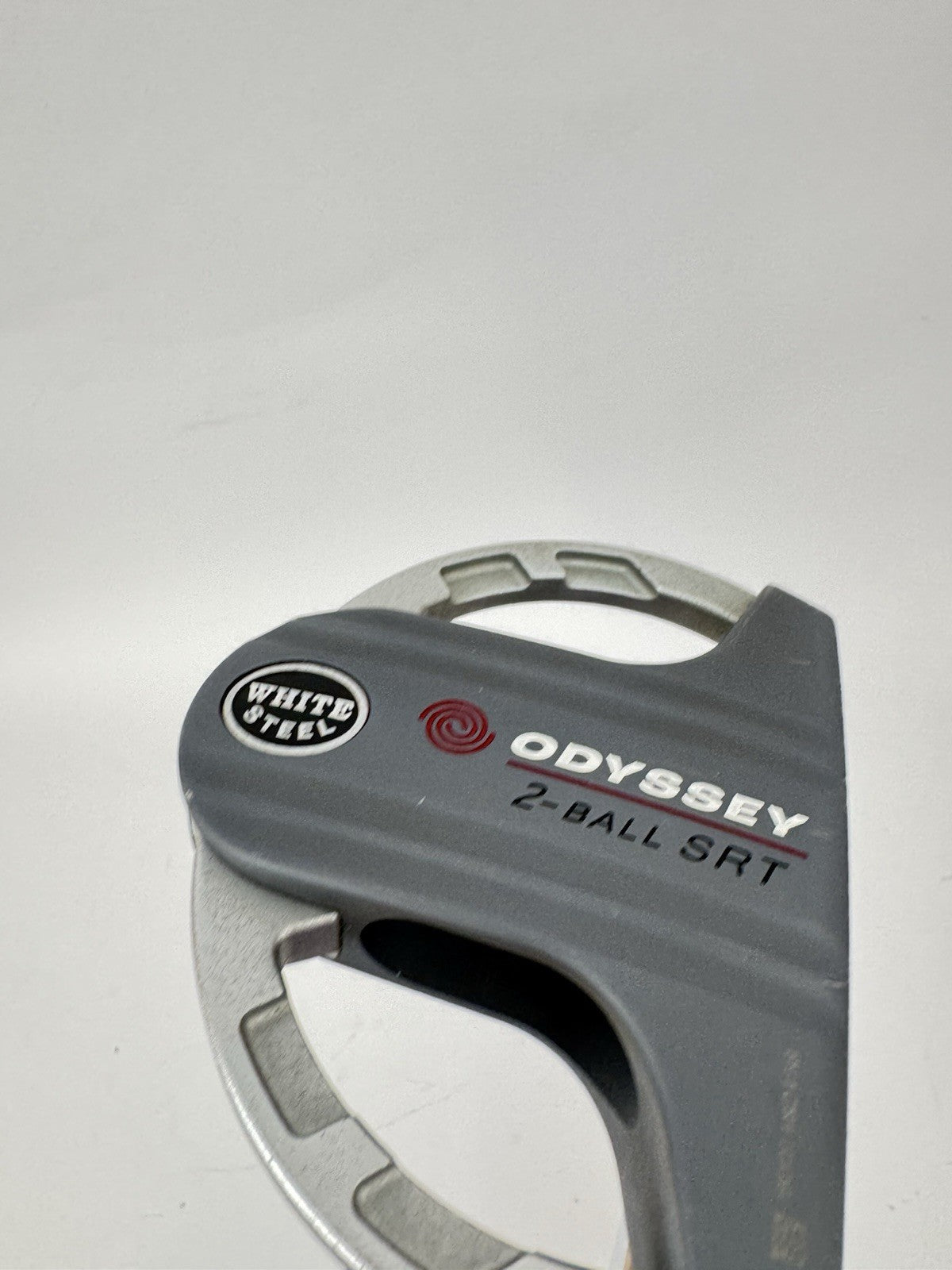 Odyssey White Steel 2 Ball Putter SRT 34” Mallet /Right Handed /352402