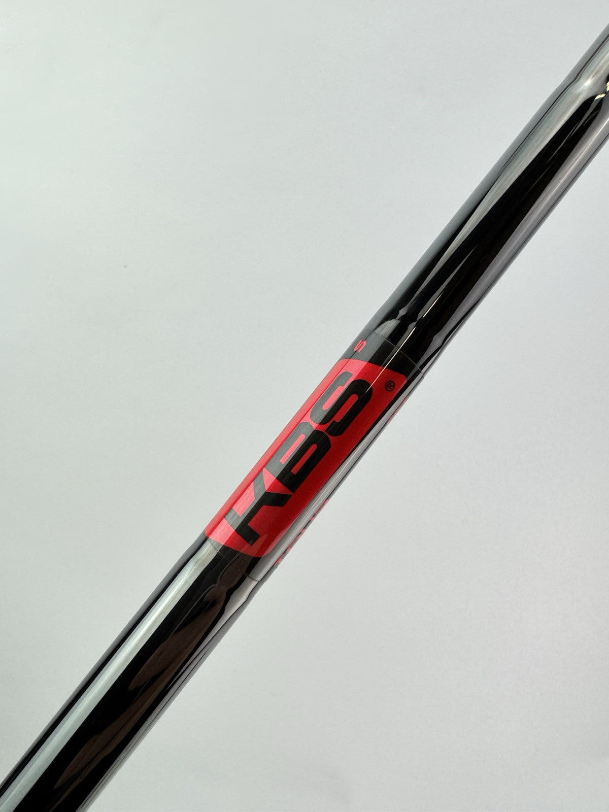KBS Tour Blackout Iron Shaft Stiff Flex Steel 37” /0.355 Tapered /297100