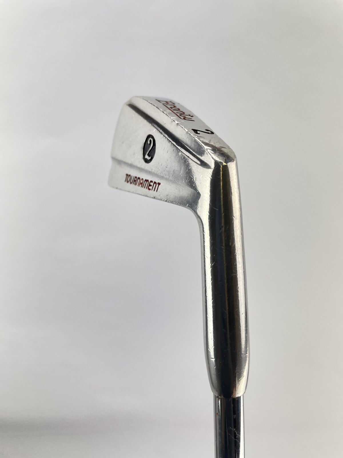 Bronty Golf 2 Iron Tournament Regular Flex Steel /Right Handed /New Grip /220323