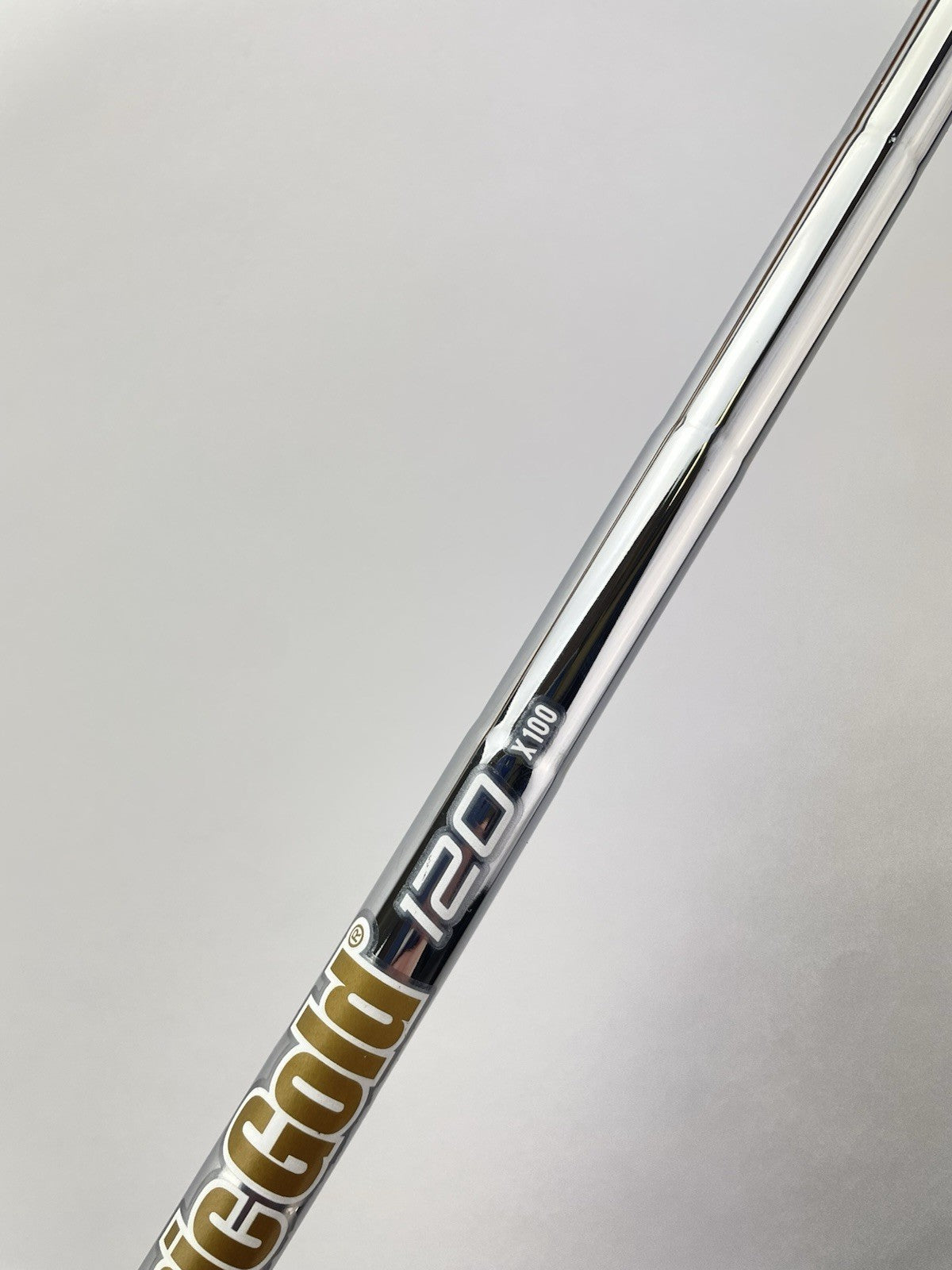 Dynamic Gold 120 Iron Shaft X100 Extra Stiff Flex Steel 35.5” /0.355 /297505