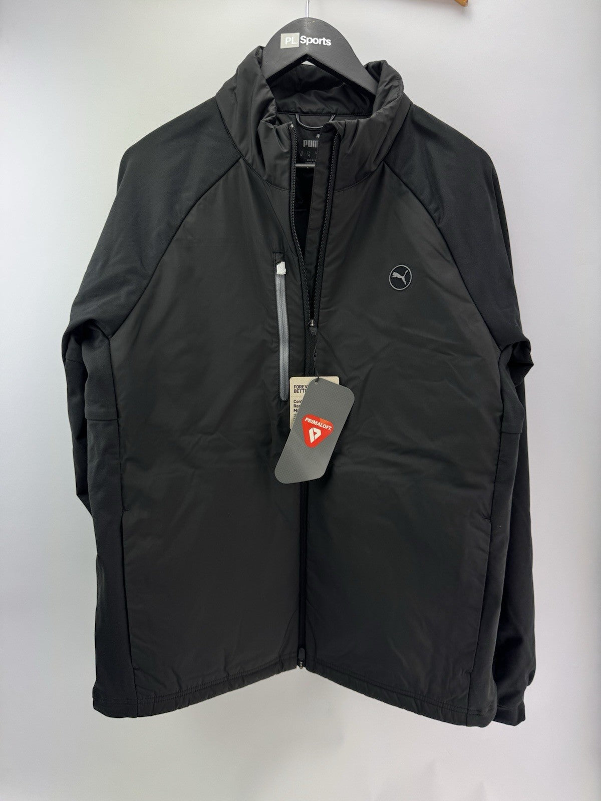 Puma Mens Golf Jacket Hielands Insulated Full Zip UK Large /Black /New /300920