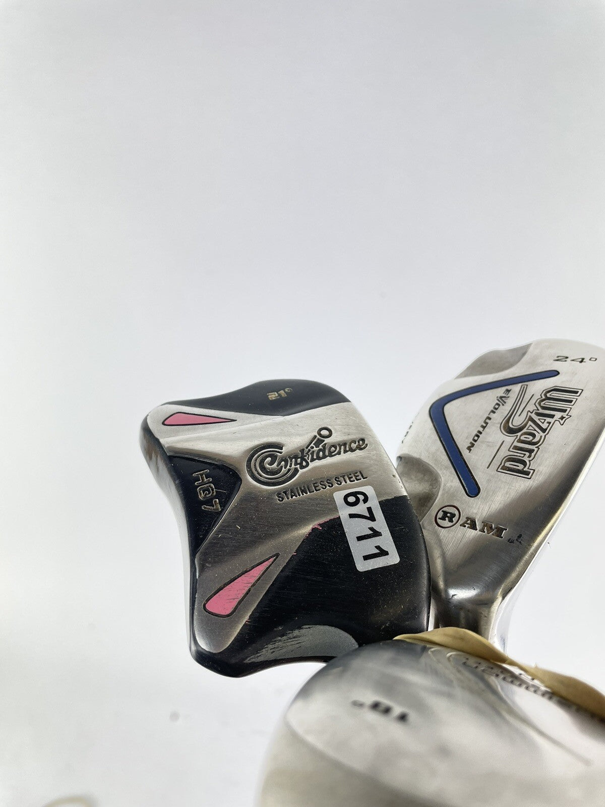 Golf Ladies Hybrid Set 18,21&24* Ladies Graphite /Right /New Grips /671122