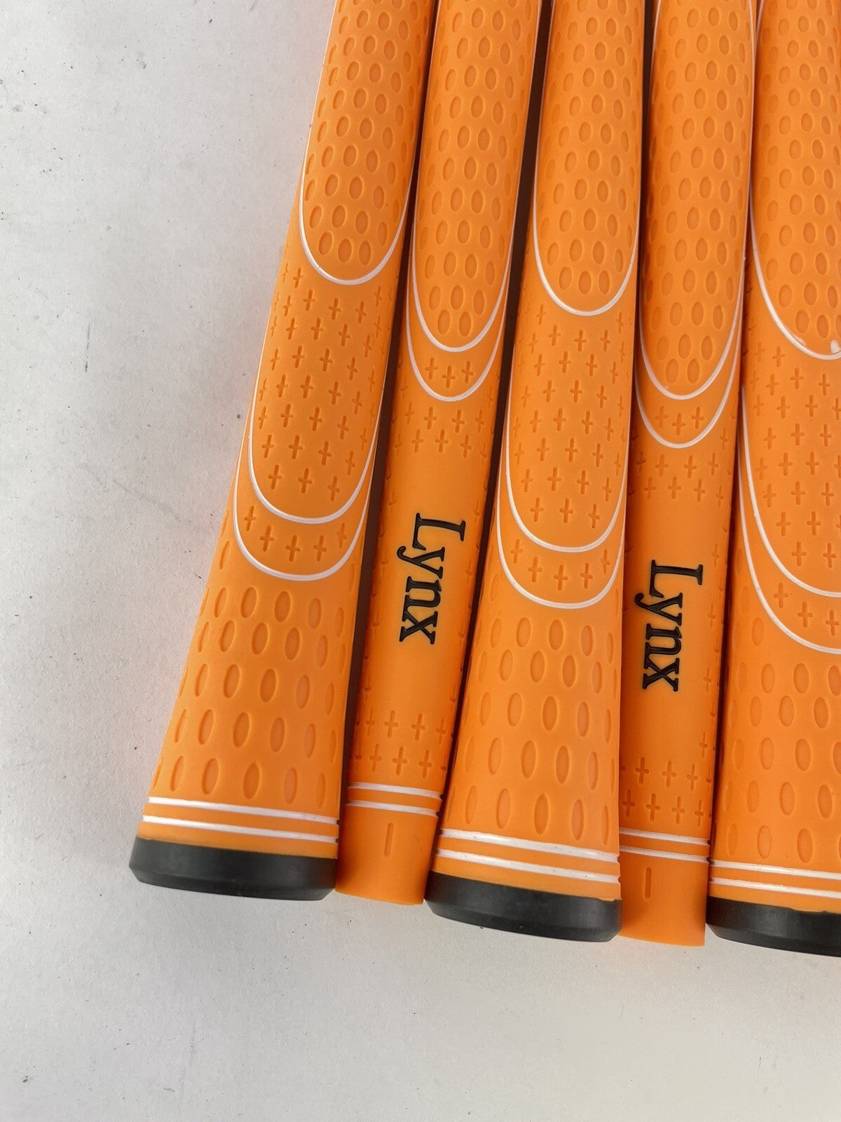 Lynx Golf Grips Mens (10) Orange/Black /Standard Size /Brand New1