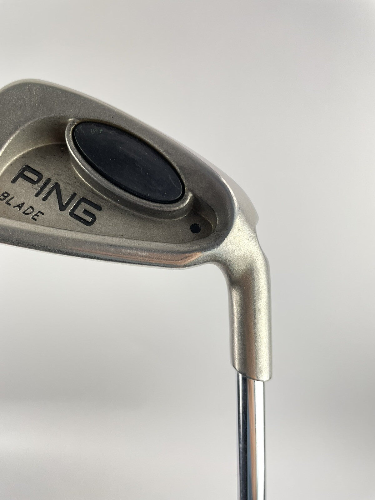 Ping i3 Blade 6 Iron Black Dot JZ Cushin Stiff Steel /Right /New Mid Grip /46752