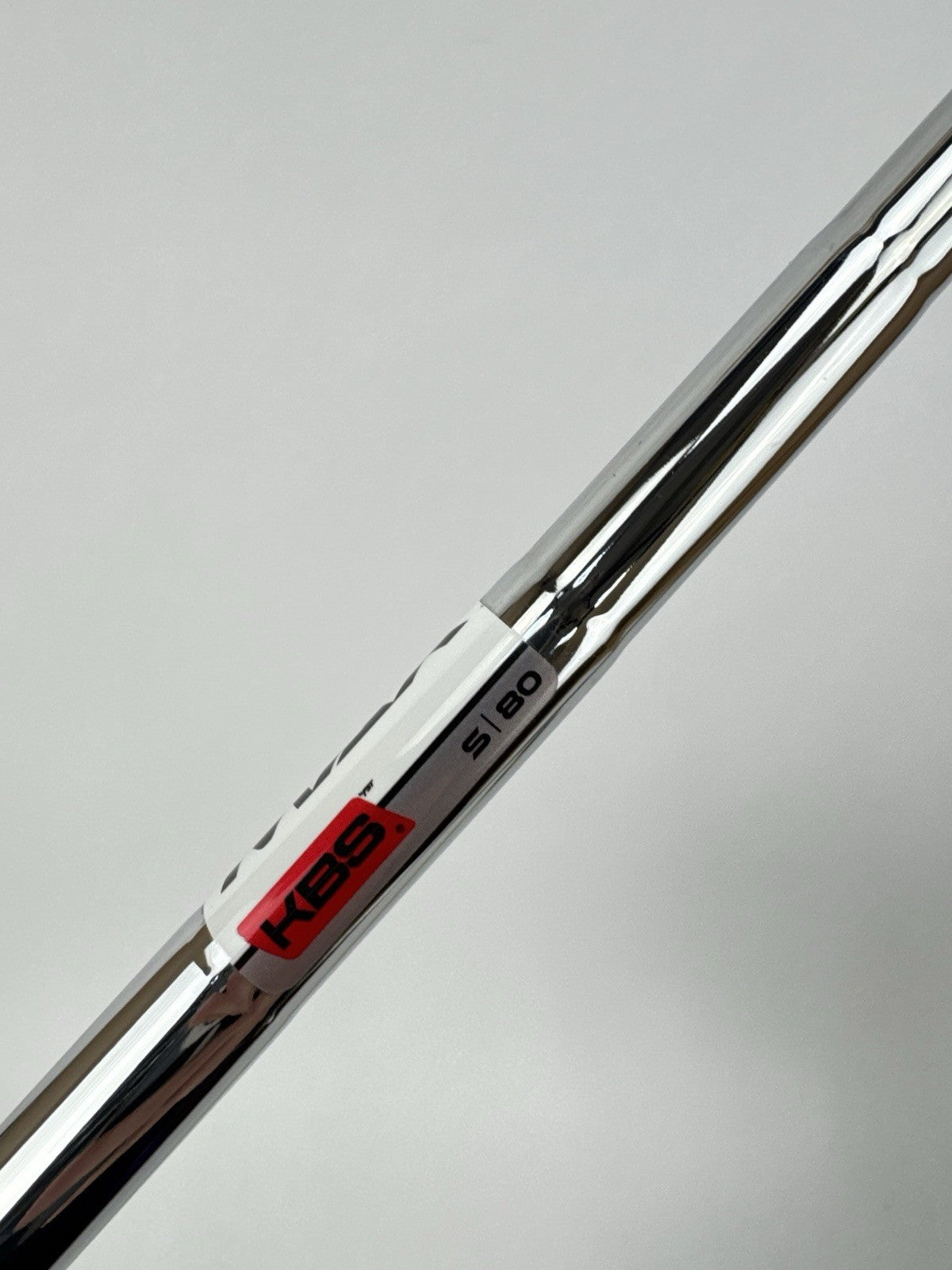KBS Max 80 Iron Shaft Stiff Flex Steel 35” /0.370 Parallel /336577
