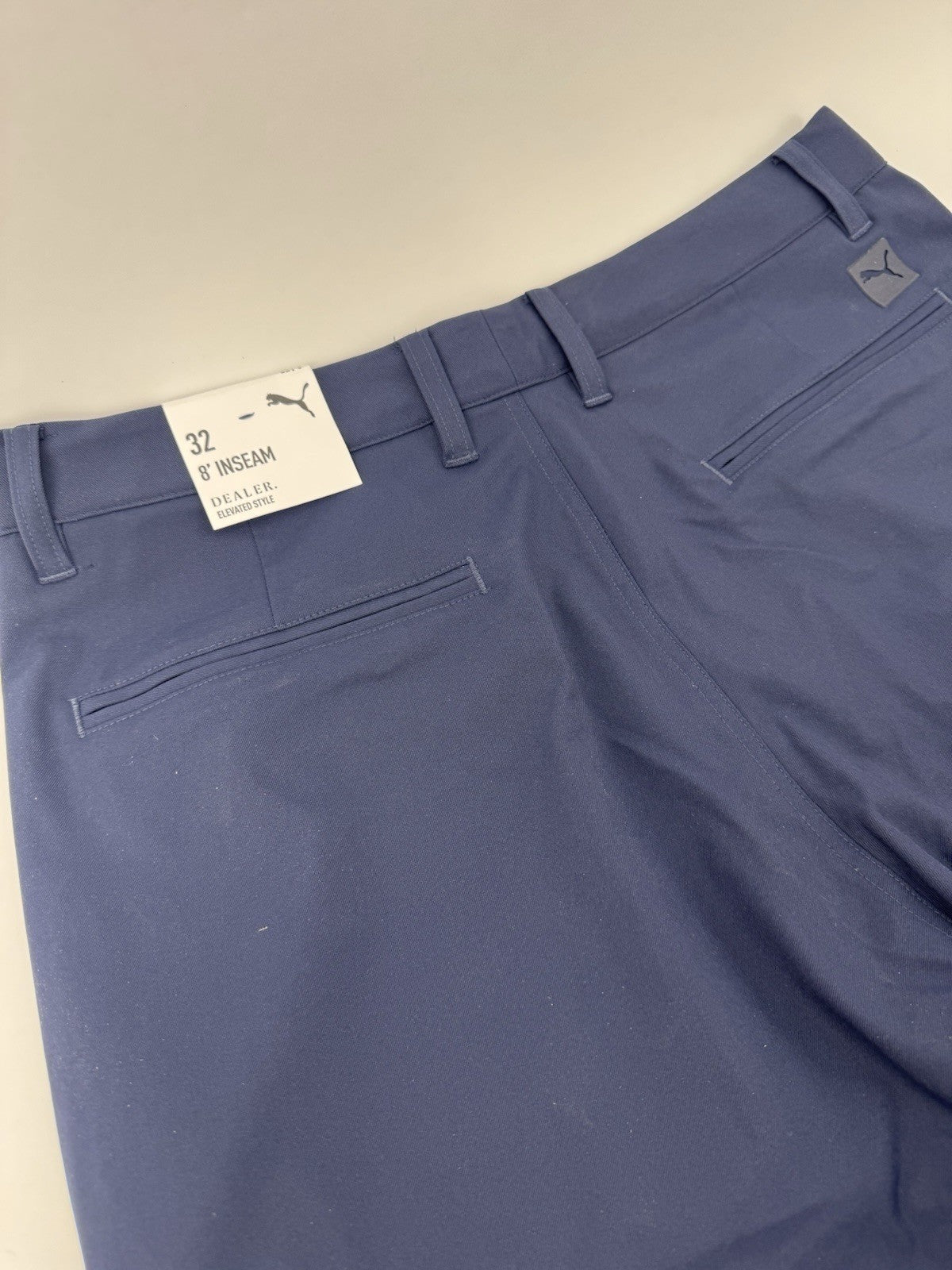 Puma Dealer Shorts 32 Inch 8 Inch Inseam Golf Men's Navy Blazer/353905