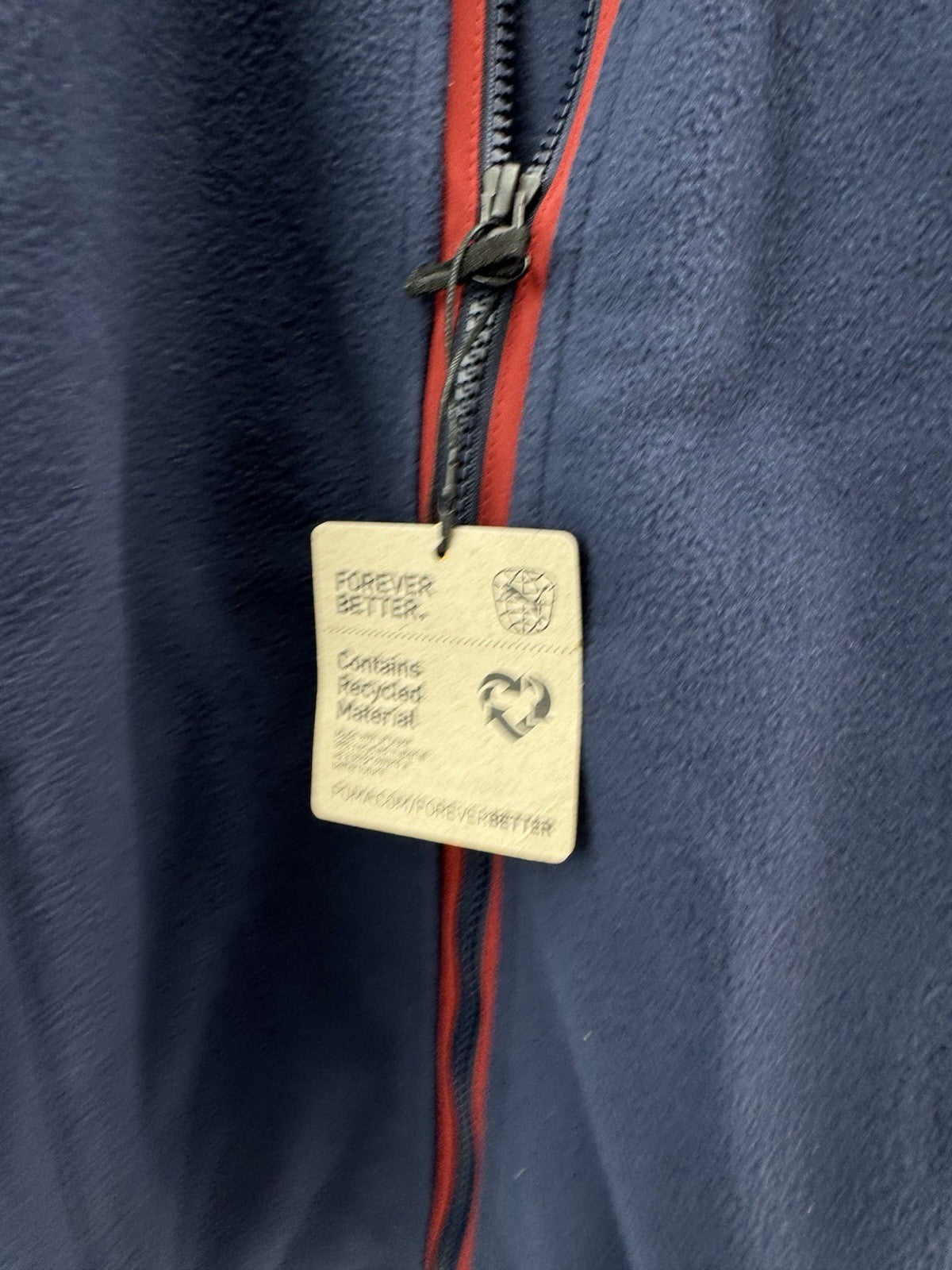Puma Golf Ladies Fleece Full Zip Charley UK Small /Navy /New /300796