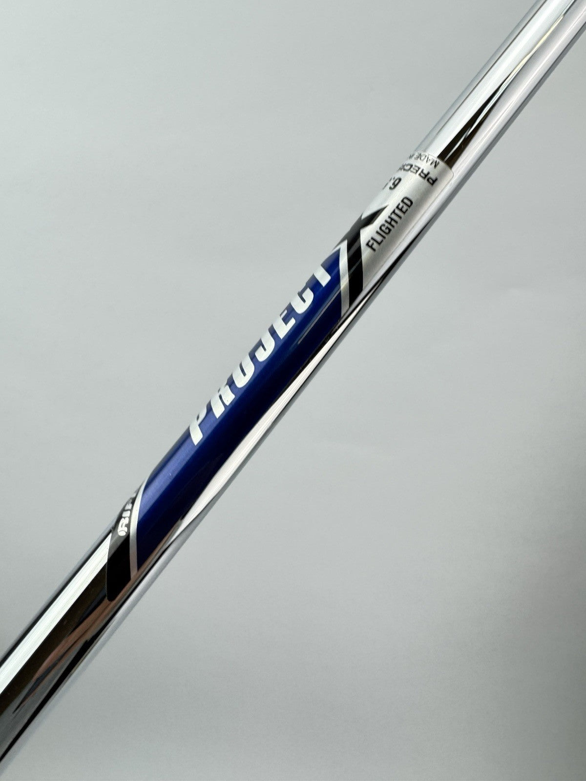 Project X Iron Shaft Flighted 6.5 X Flex Steel 40.5” 0.370 Parallel /New /285713