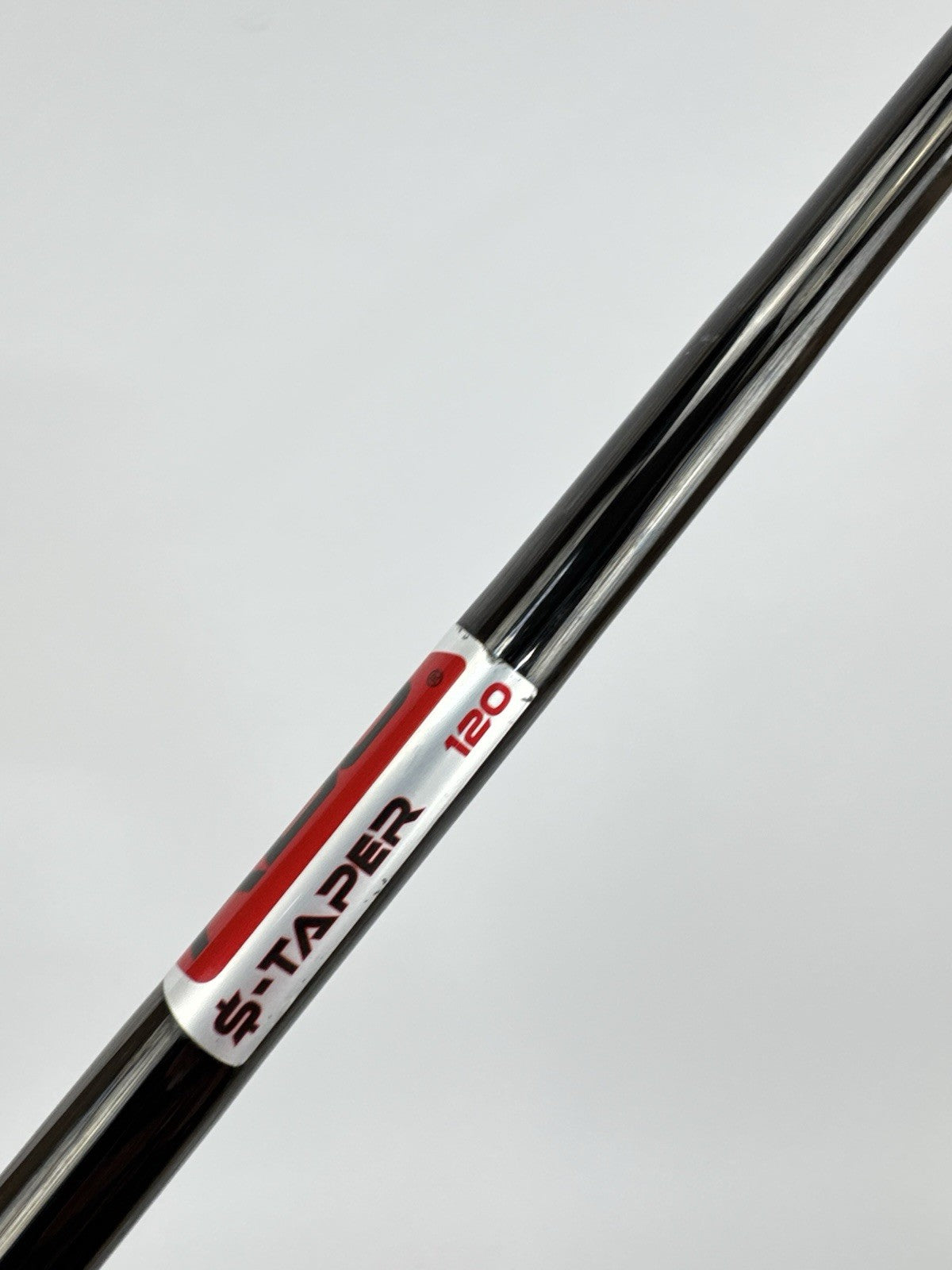 KBS $-Taper 120 Blackout Iron Shaft Stiff Flex Steel 36” /0.355 Tapered /327387