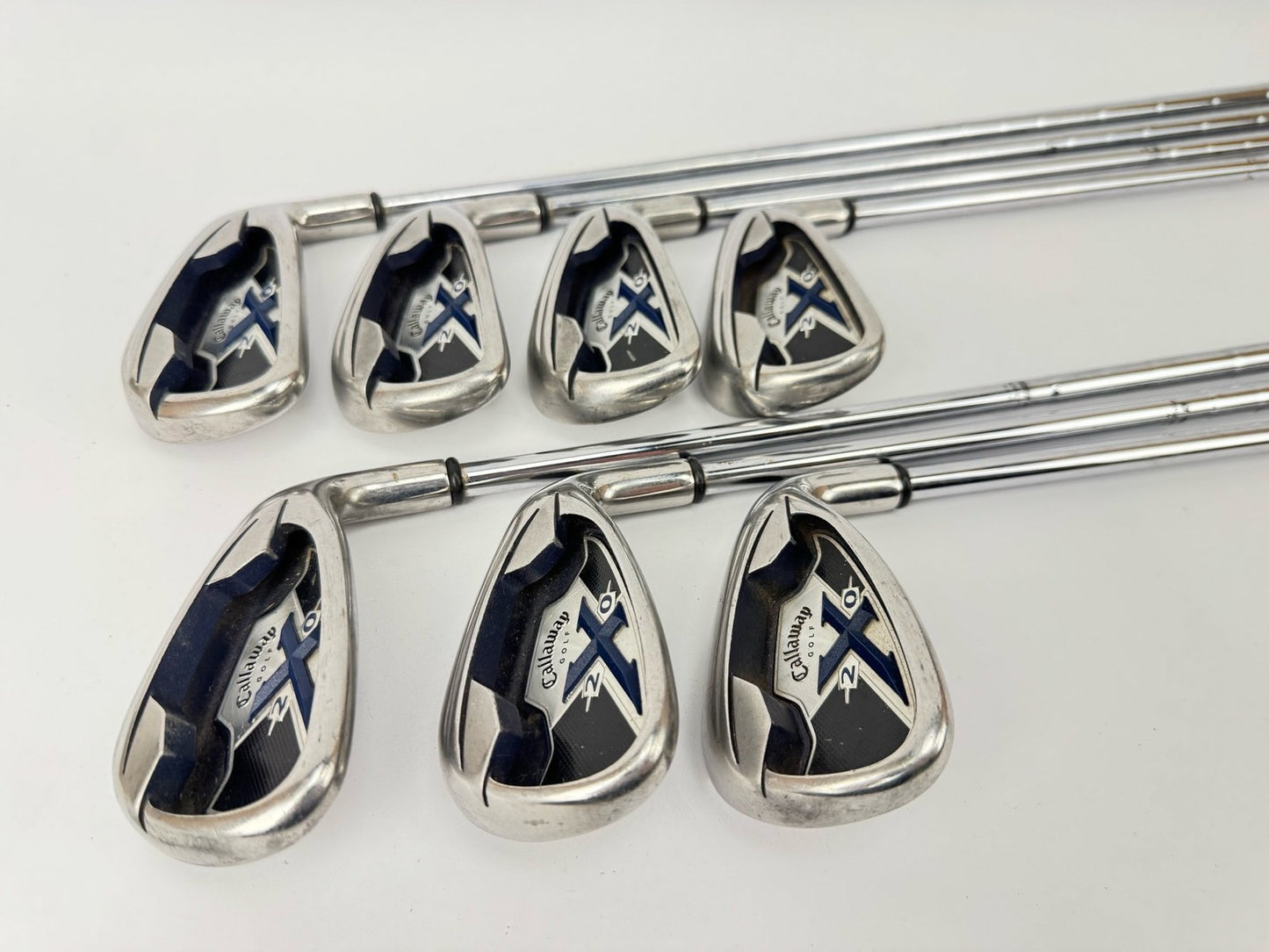 Callaway X20 Iron Set 4PW Uniflex Steel Shafter Right Handed New Grips F/367250