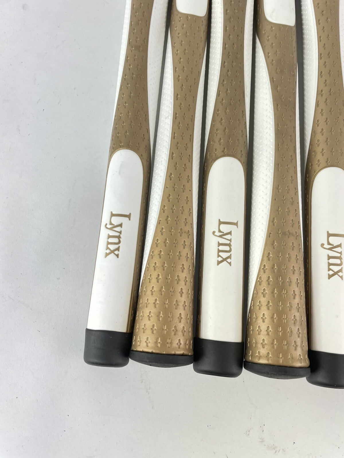 Lynx Golf Grips (10) Ladies Standard /Gold/White /Soft Winn Style /Brand New1