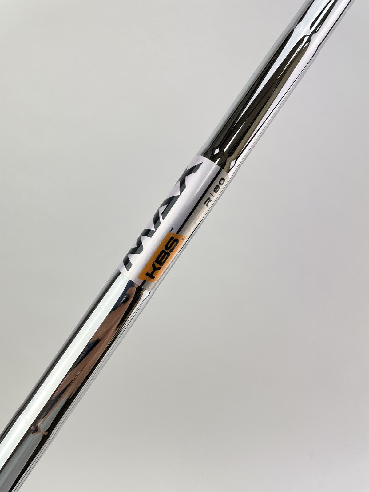 KBS Max 80 Iron Shaft Regular Flex Steel 35.5" /0.370 Parallel Tip /207252