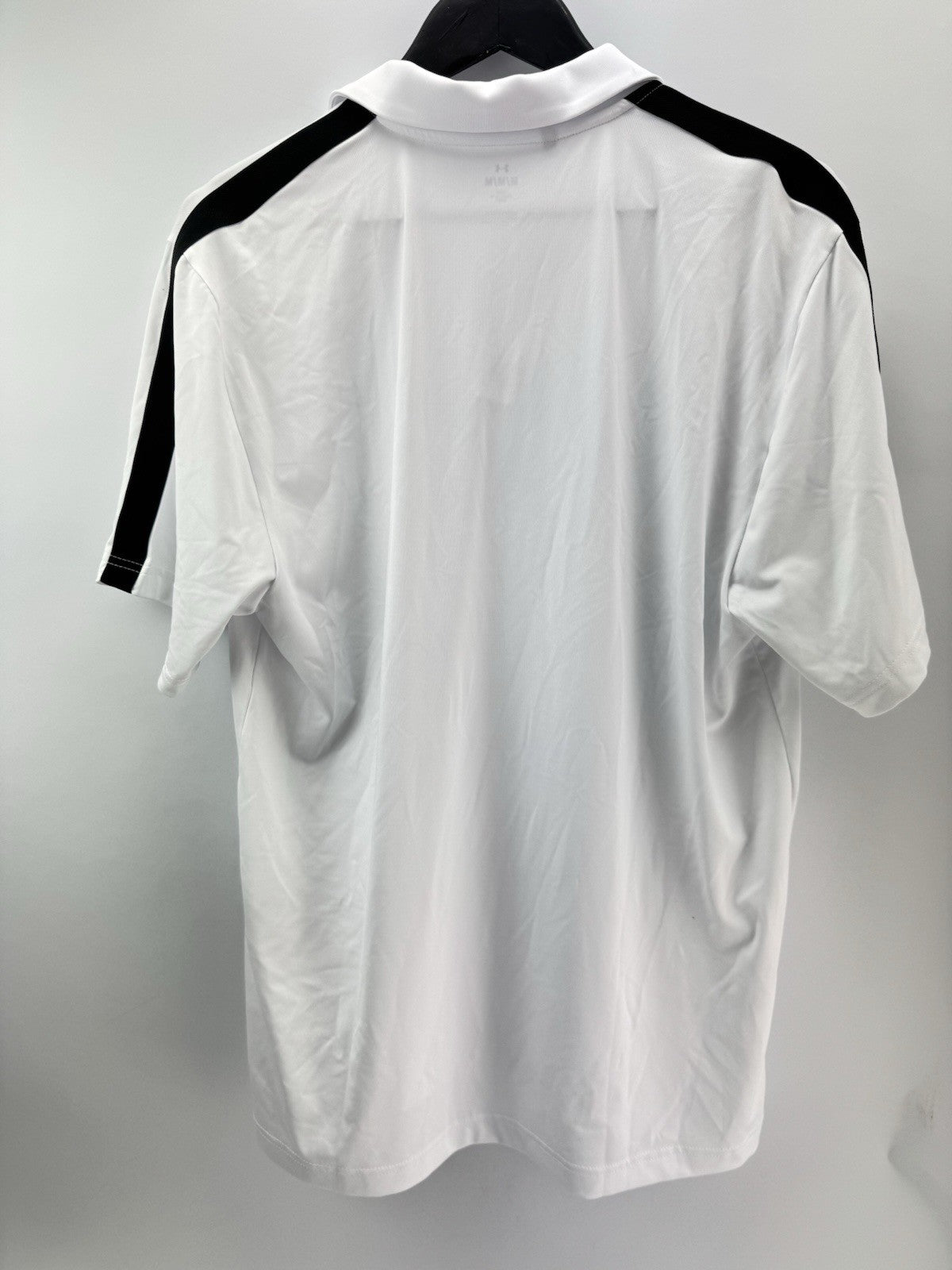 Under Armour Golf Drive Zip Polo Shirt UK Medium /White /New /285167