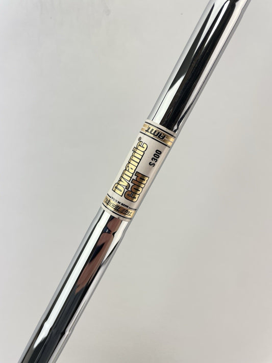 Dynamic Gold AMT Iron Shaft S300 Stiff Flex Steel 35.25 /0.355 Tapered /257480