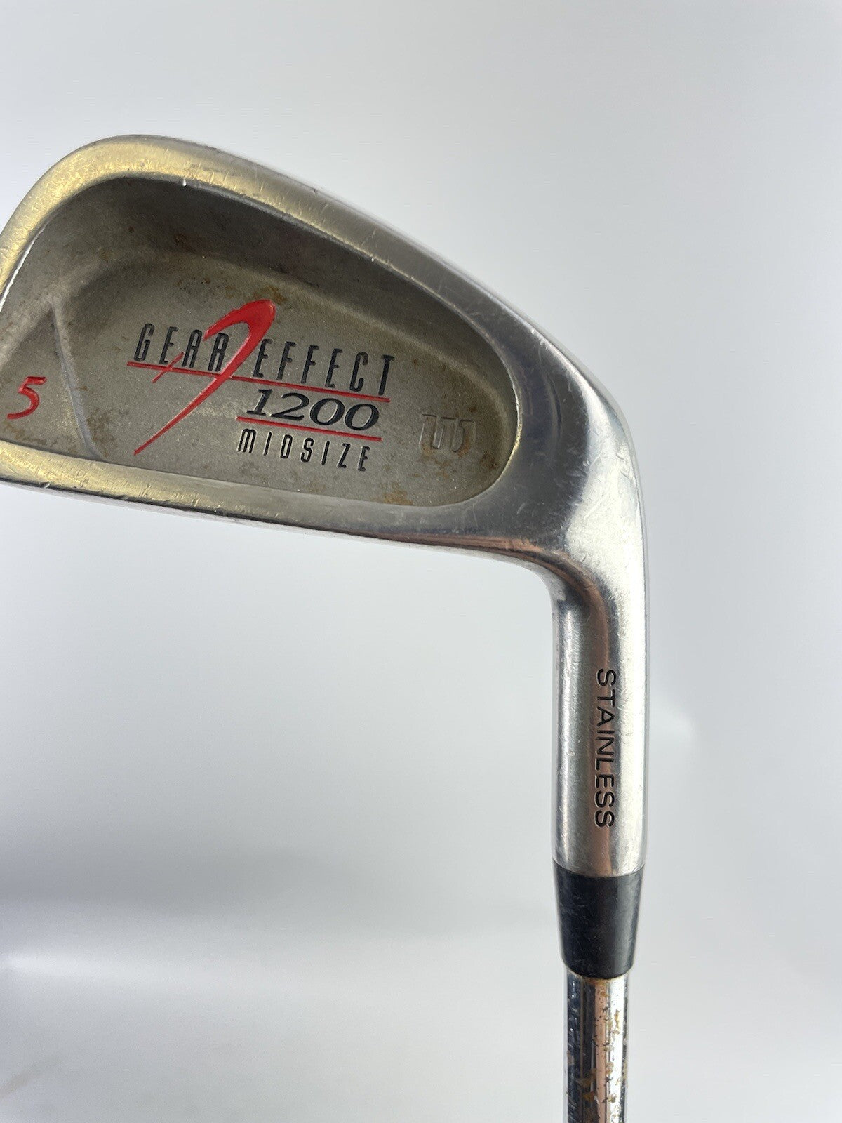 Wilson Golf 5 Iron Gear Effect Midsize  Regular Steel /Right /New Grip/ 30311