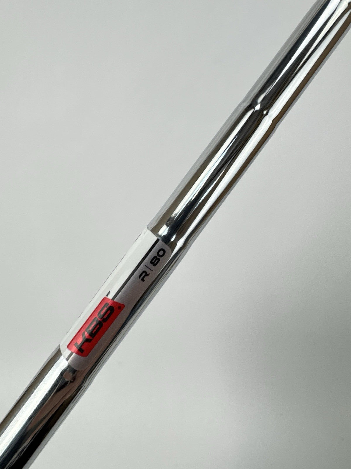KBS Max 80 Iron Shaft Regular Flex Steel 35” /0.370 Parallel /338107