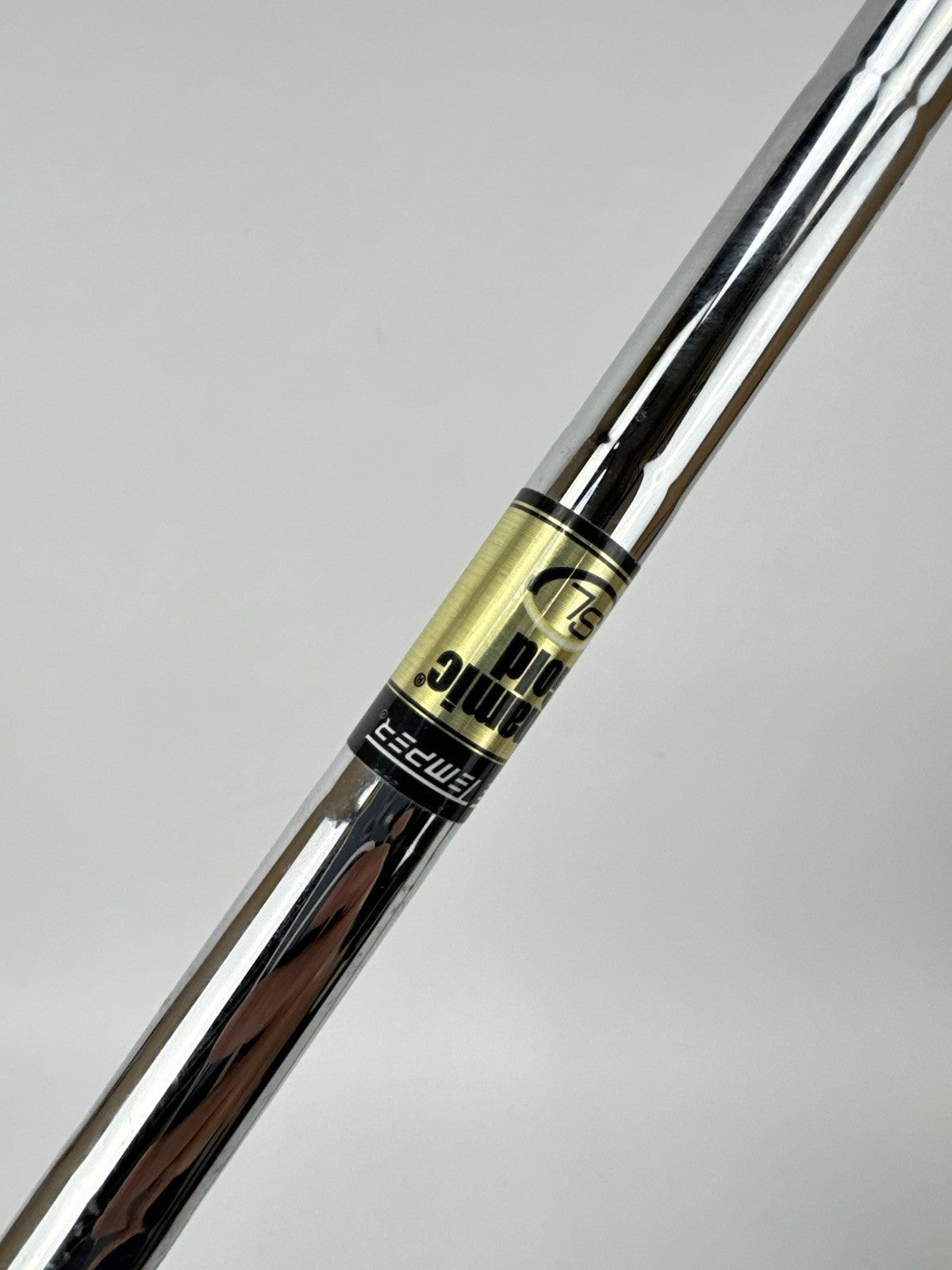 Dynamic Gold SL Iron Shaft S300 Stiff Flex Steel 36” /0.355 Tapered /358803