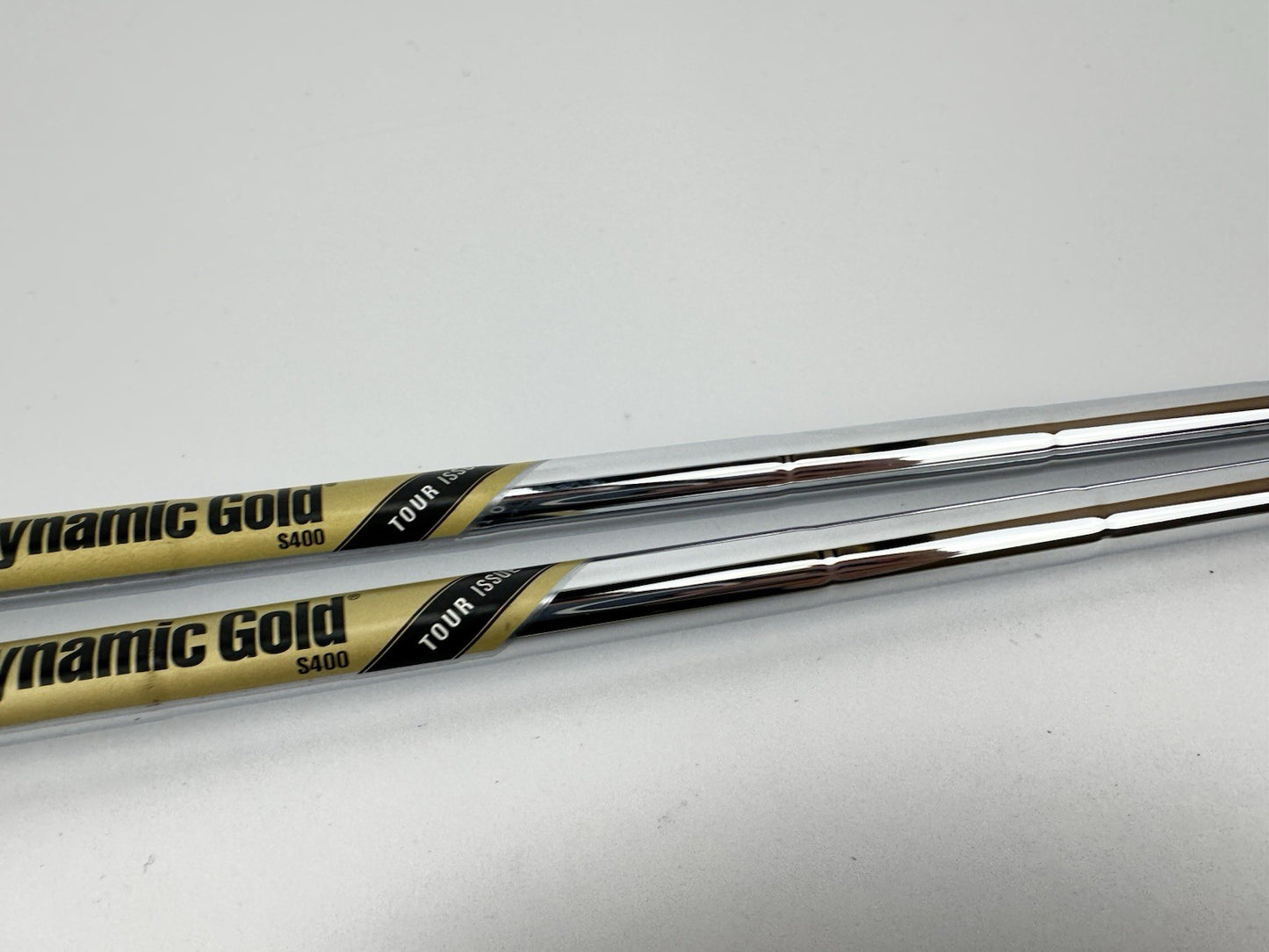 Dynamic Gold Wedge Shafts (2) Tour Issue S400 Stiff Steel 0.355 Tapered /313544