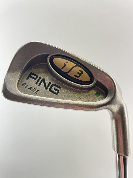 Ping i3 4 Iron Blade Green Dot JZ Stiff Steel /Right Handed /Ping Mid Grip/214640