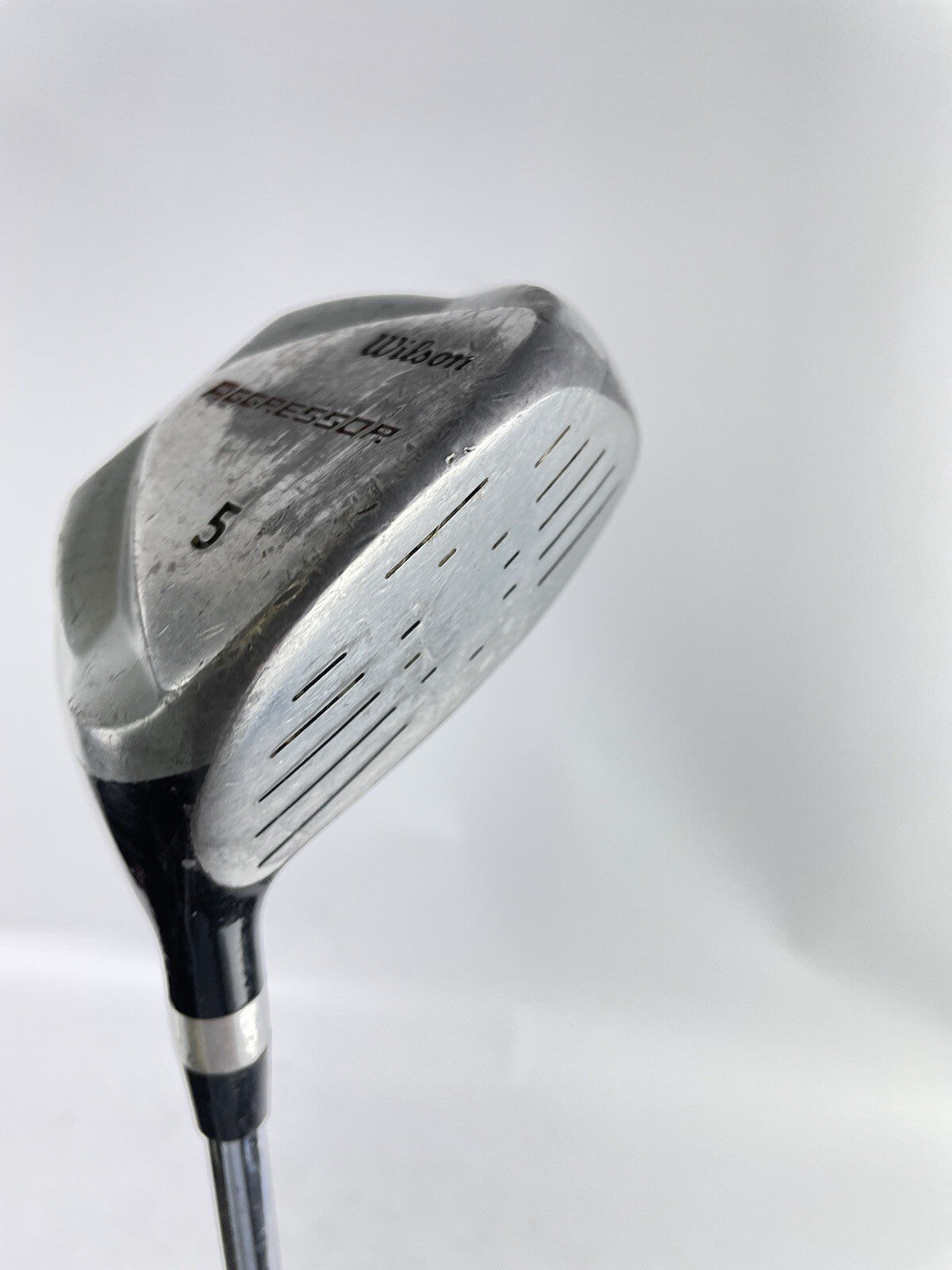 Wilson Golf 5 Wood Aggressor Regular Flex Steel /Right Handed /New Grip /66314