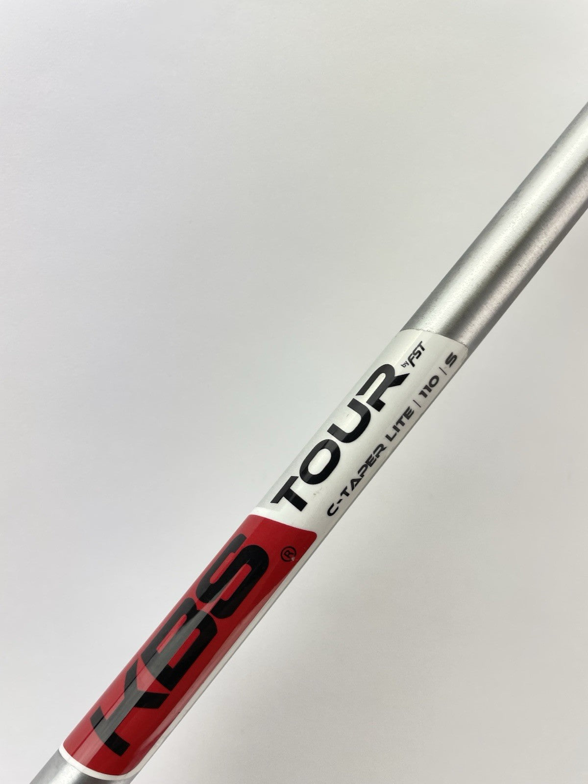 KBS Tour C-Taper Lite Iron Shaft 110 Stiff Flex Steel 35.5 /0.355 Tapered /279215