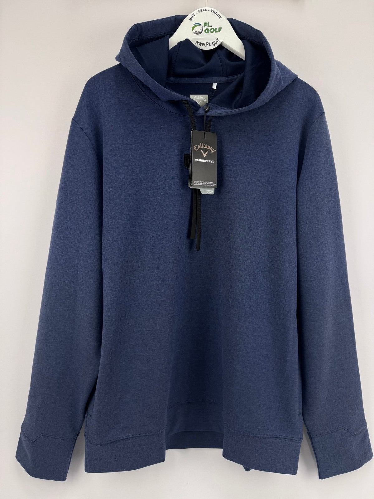 Callaway Weather Series Hoodie Men's XL Peacoat Heather Sports Apparel/323880