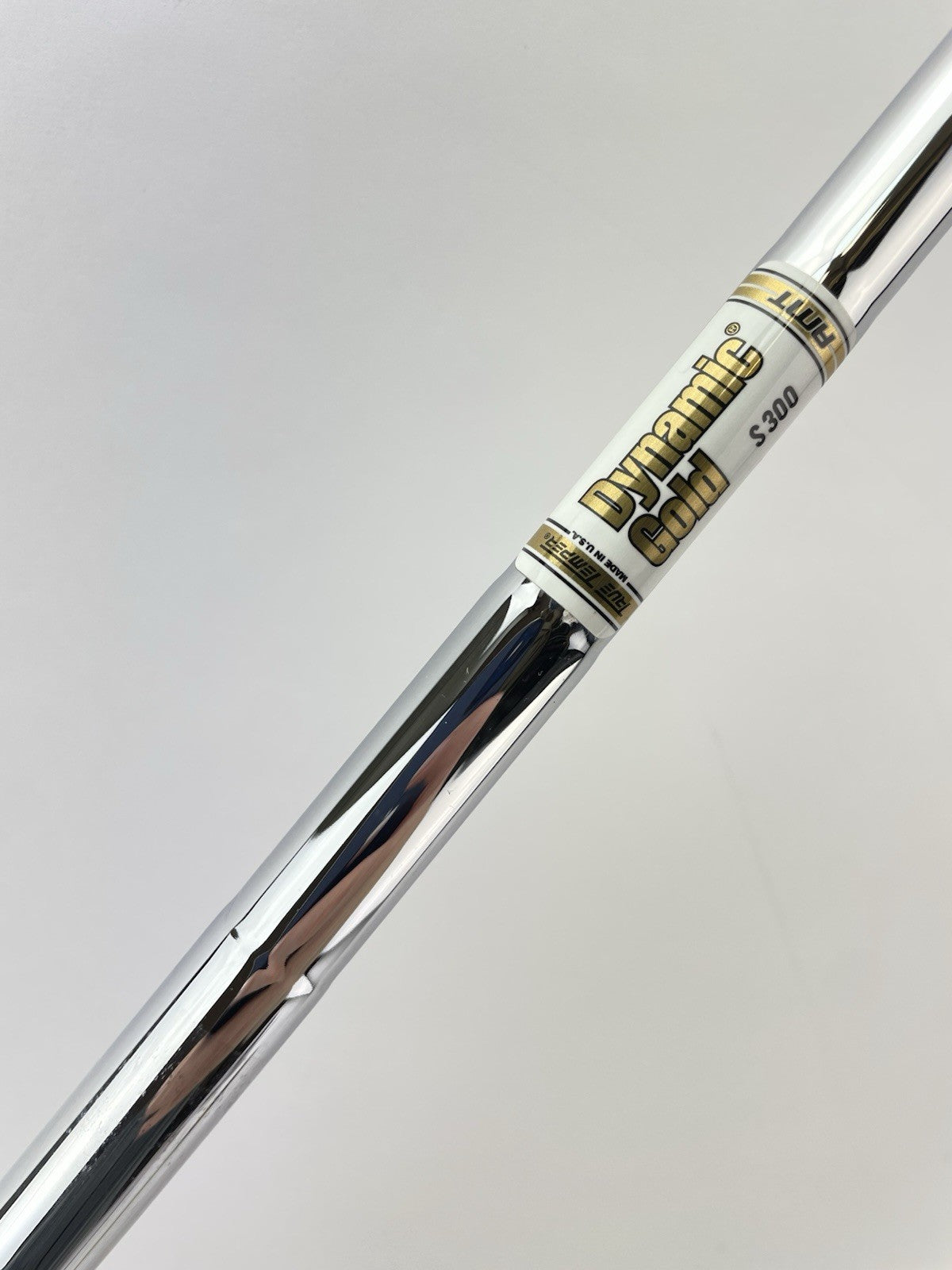 Dynamic Gold AMT Iron Shaft S300 Stiff Flex Steel 35.5” /0.355 Tapered /271291