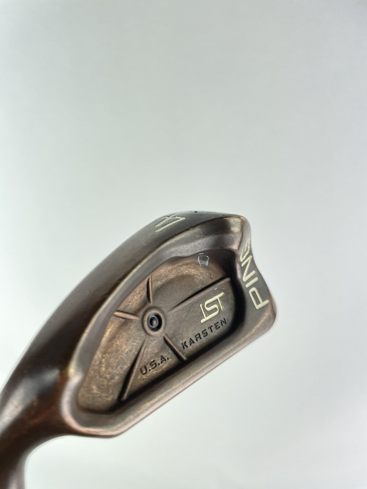 Ping ISI Becu 4 Iron Beryllium Black Dot W54 Stiff Graphite /Left Handed /140093