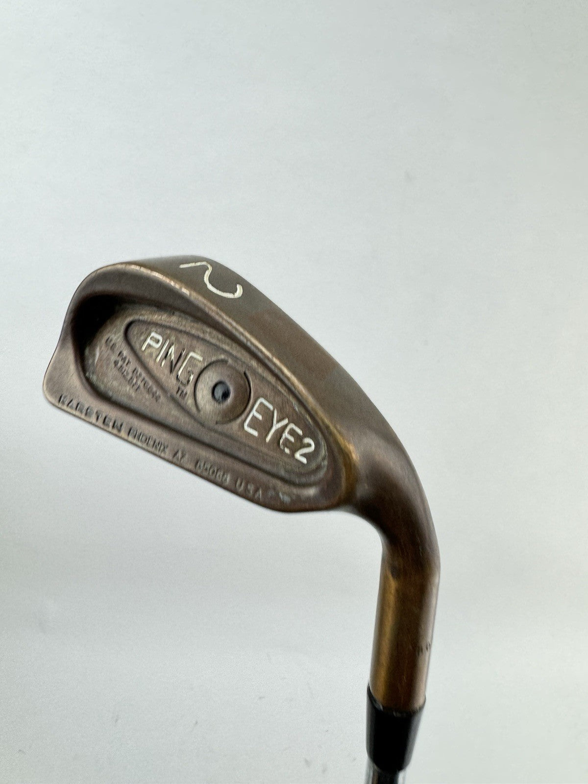 Ping Eye2 Becu 2 Iron 18.5* Black Dot DG S300 Stiff Steel +1/2 /New Grip /212341